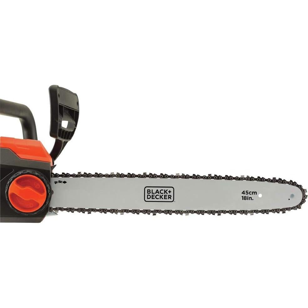 Motosierra eléctrica BLACK+DECKER CS1518, 15 Amp, 45.72 cm