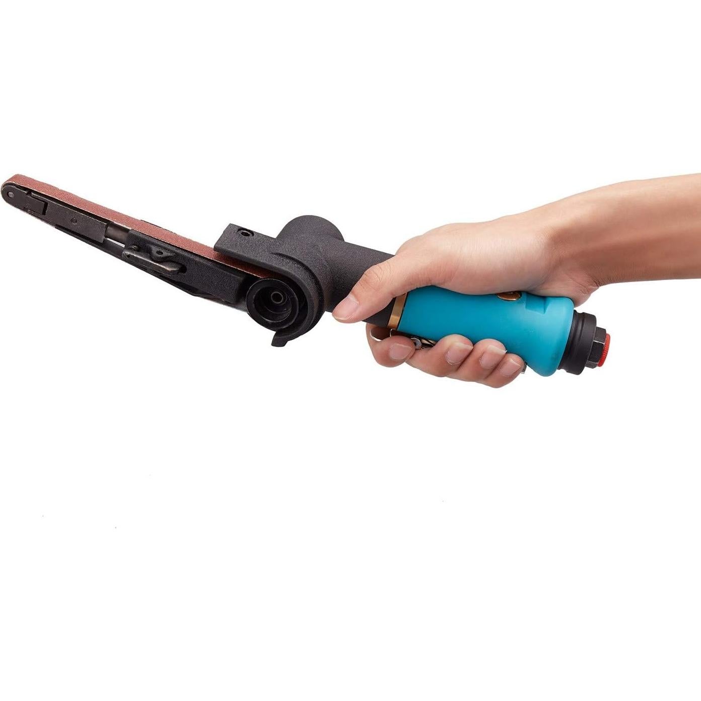 Lijadora de Banda Neumática Minimprover 1/4" con 12 Cintas