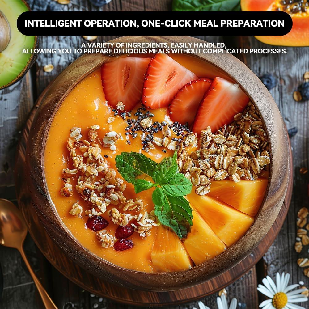 Blenders for Kitchen 59oz Glass Blenders with Heating, 1200W Adjustable blender for smoothies High Speed Food Processors Professional blender with Keep Warm 14 Functions Auto Clean for Soups Sauces