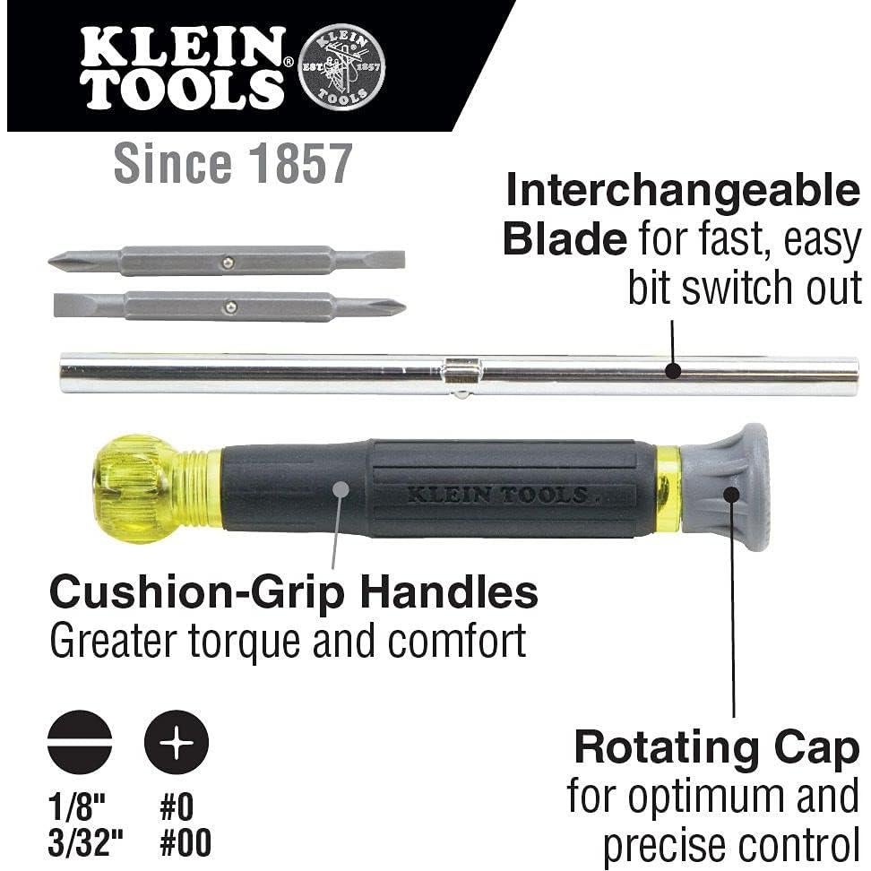 Juego de Destornilladores de Precisión Klein Tools 4-en-1
