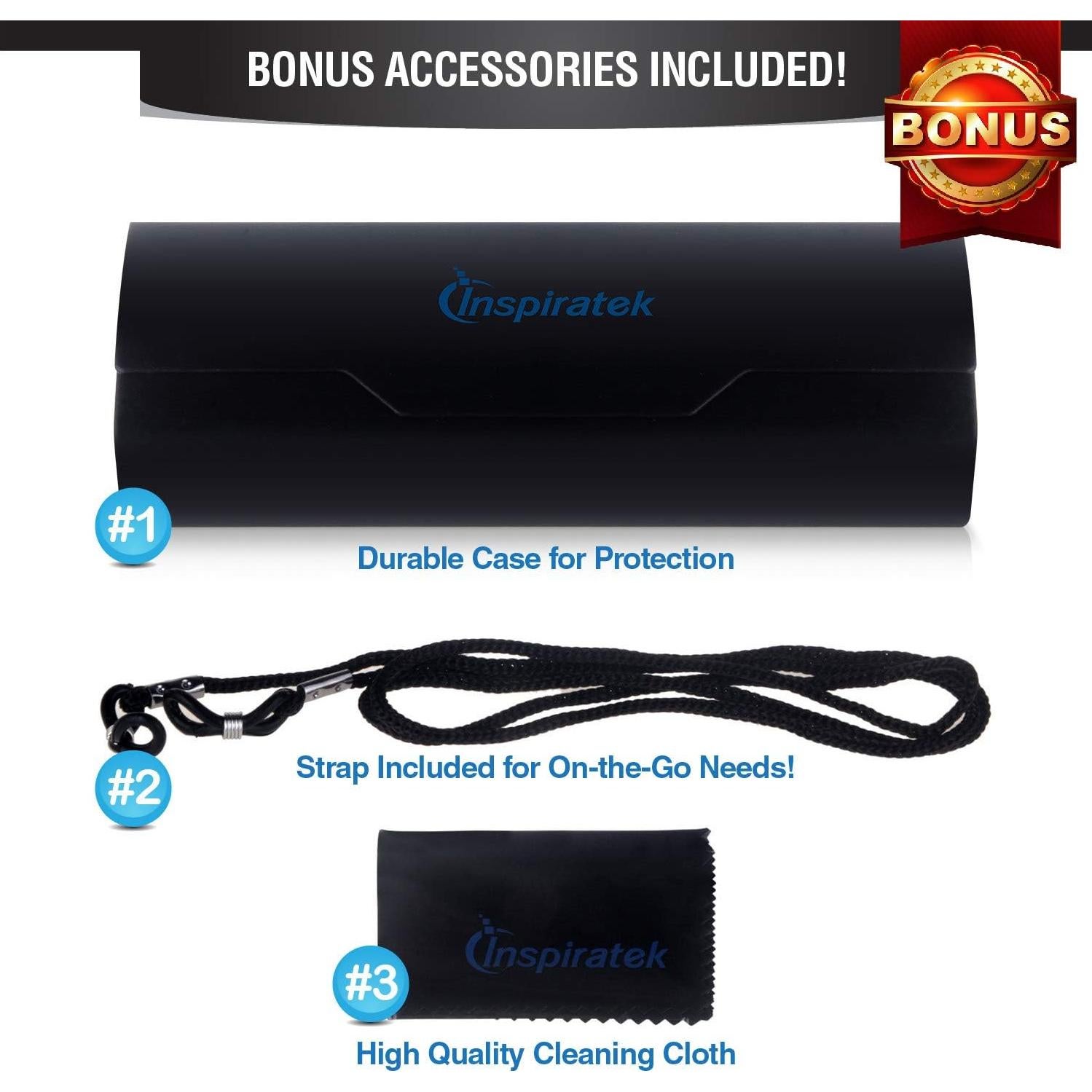 Gafas bloqueadoras de luz azul Inspiratek Tortuga unisex