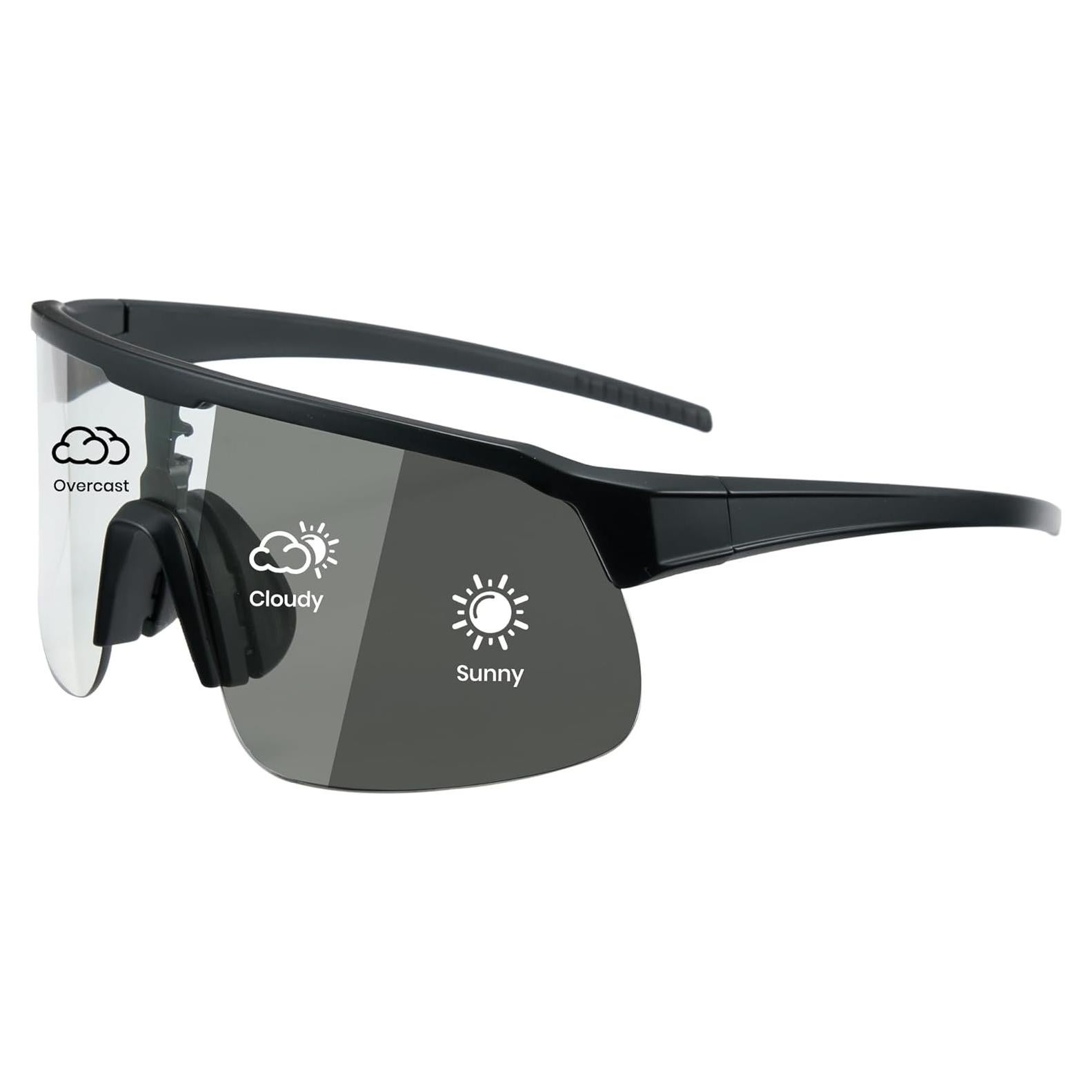 Gafas de Ciclismo Fotoquímicas Cyxus UV400 para Hombres y Mujeres