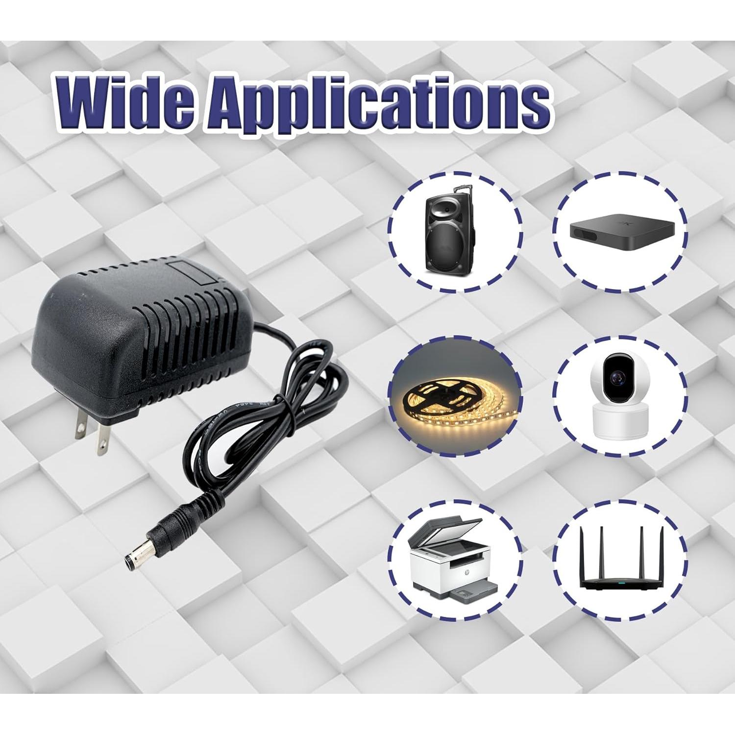 Adaptador de Alimentación DIGISHUO 24V 1A 24W para LED y CCTV