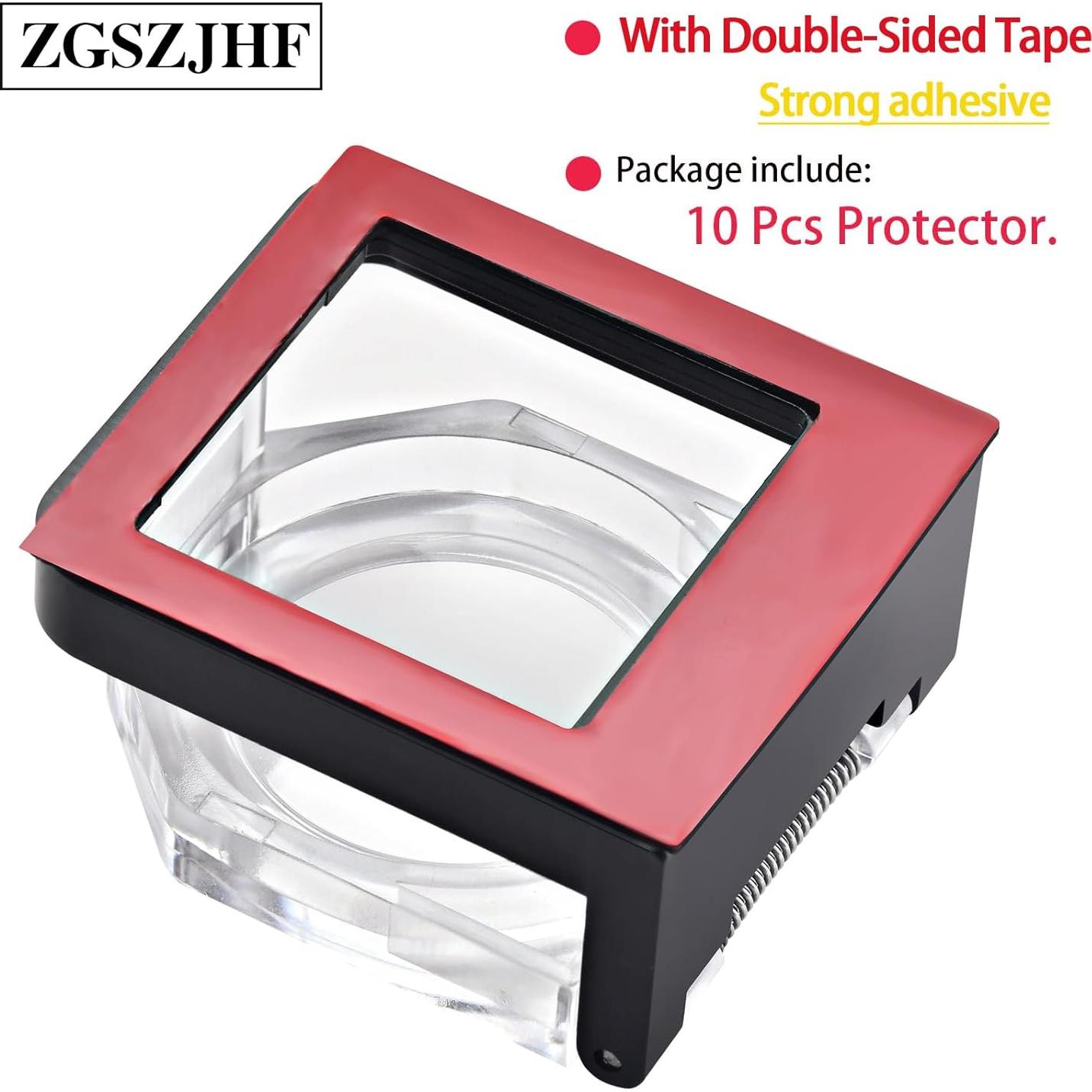 Cubierta de Interruptor de Botón ZGSZJHF 10 Pcs 39x34mm Impermeable