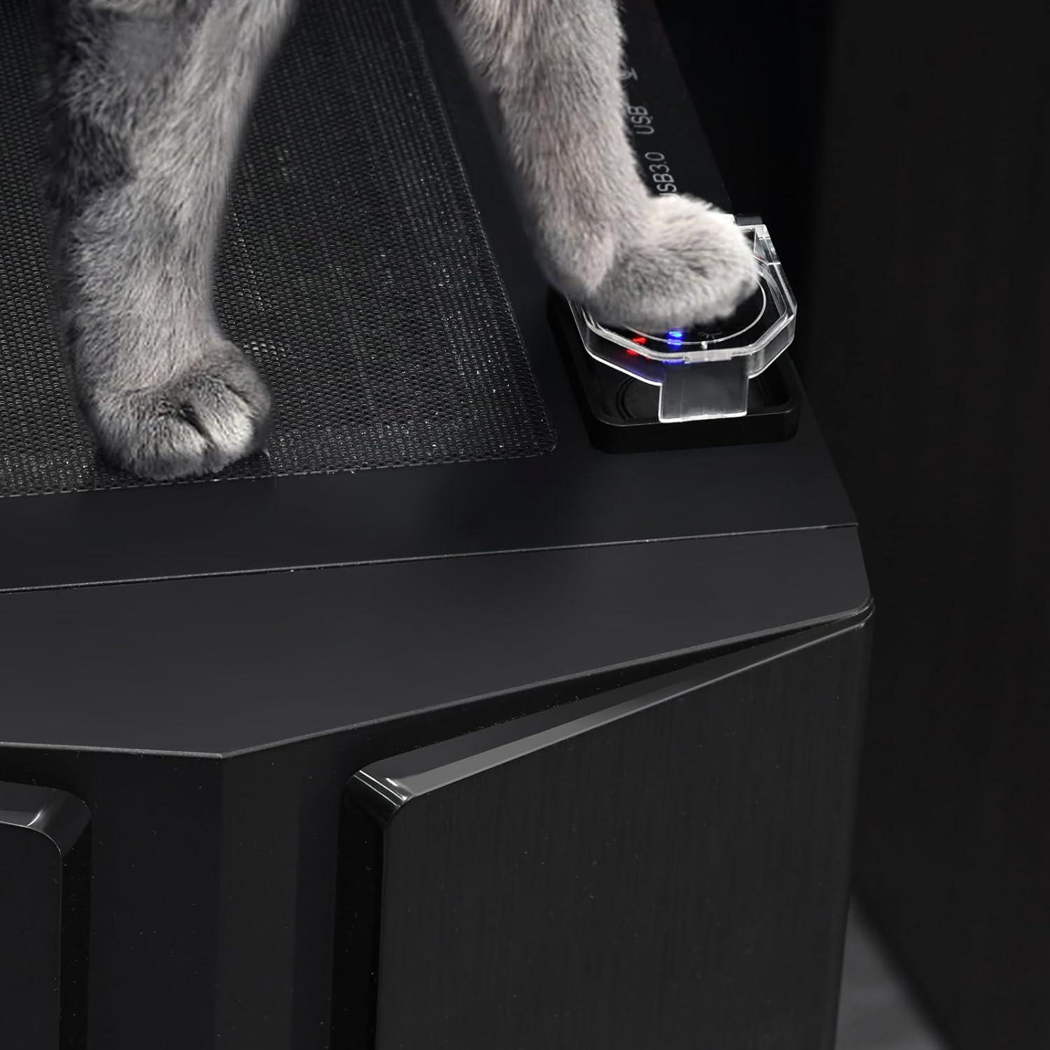 Cubierta de Interruptor de Botón ZGSZJHF 10 Pcs 39x34mm Impermeable