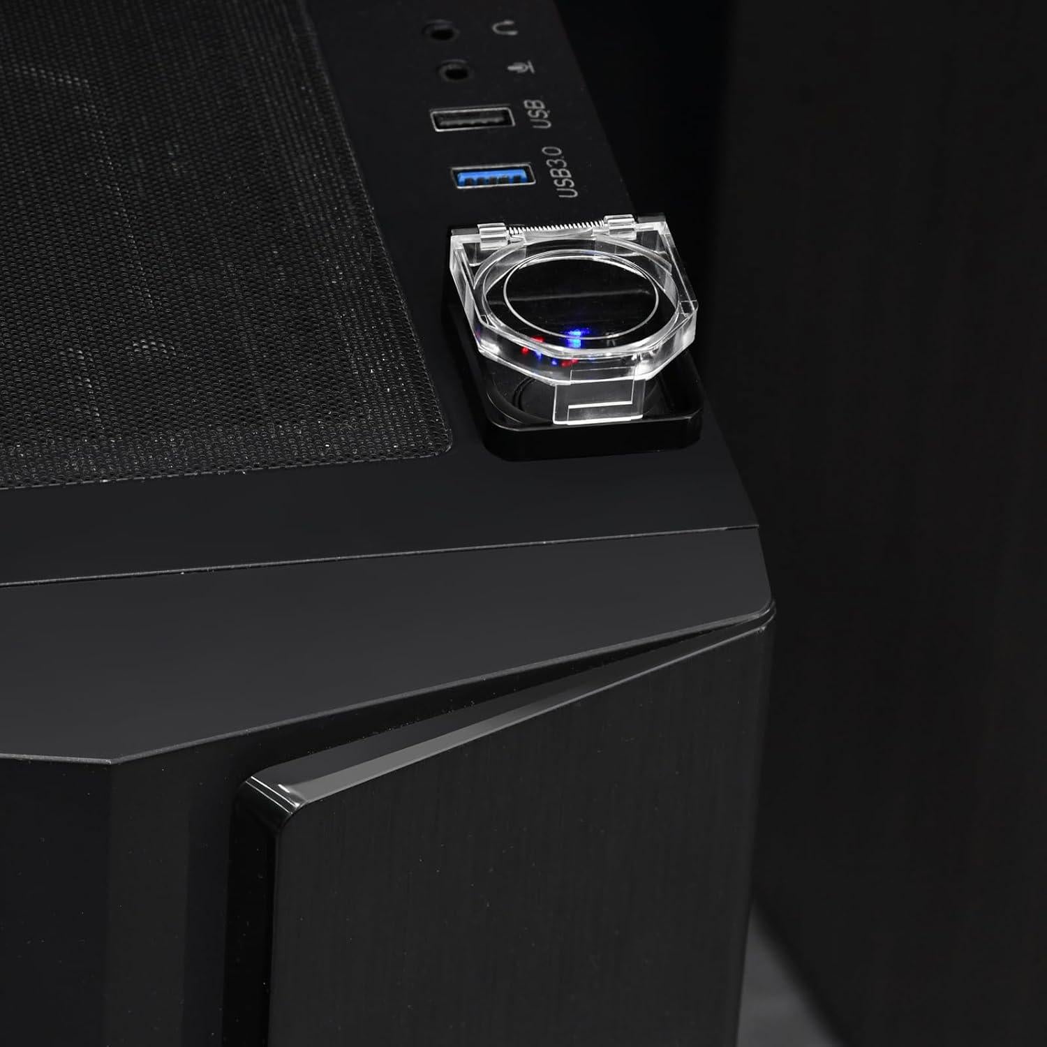 Cubierta de Interruptor de Botón ZGSZJHF 10 Pcs 39x34mm Impermeable