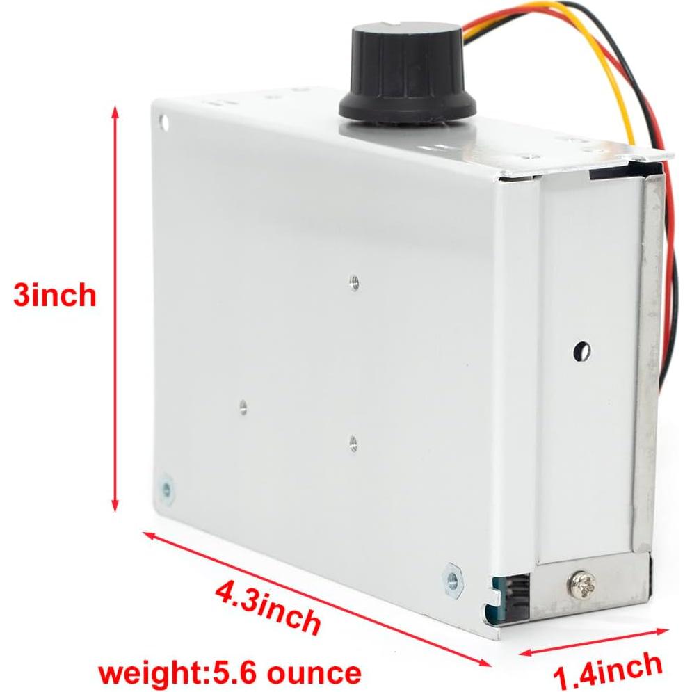 Controlador de Velocidad Motor DC PWM 30A XNENPOW con Pantalla