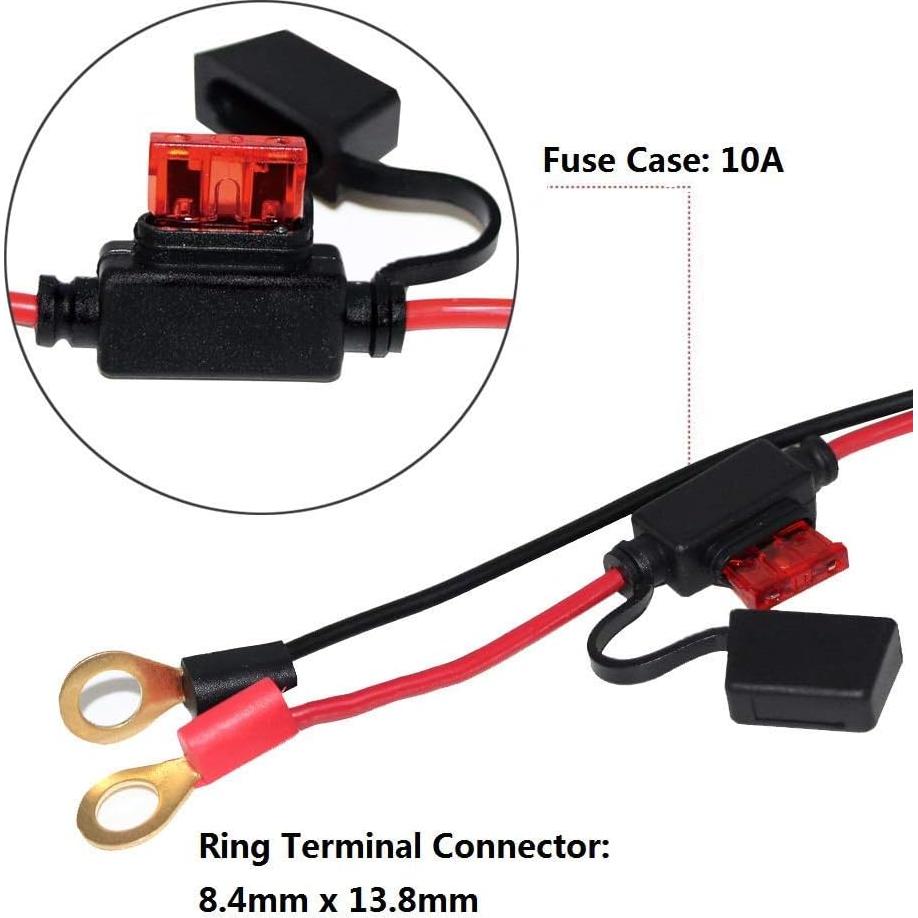 Conector SAE a Terminal de Anillo SPARKING 2FT 10A
