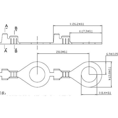 Conector SAE a Terminal de Anillo SPARKING 2FT 10A