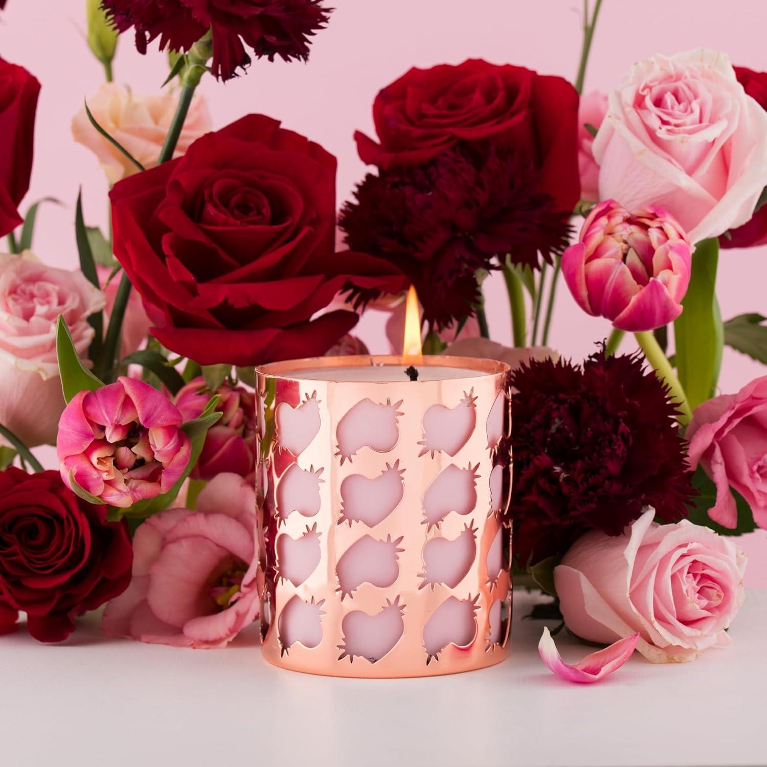 Vela de Aceite Corporal HighOnLove - Capullo de Rosa 300ml