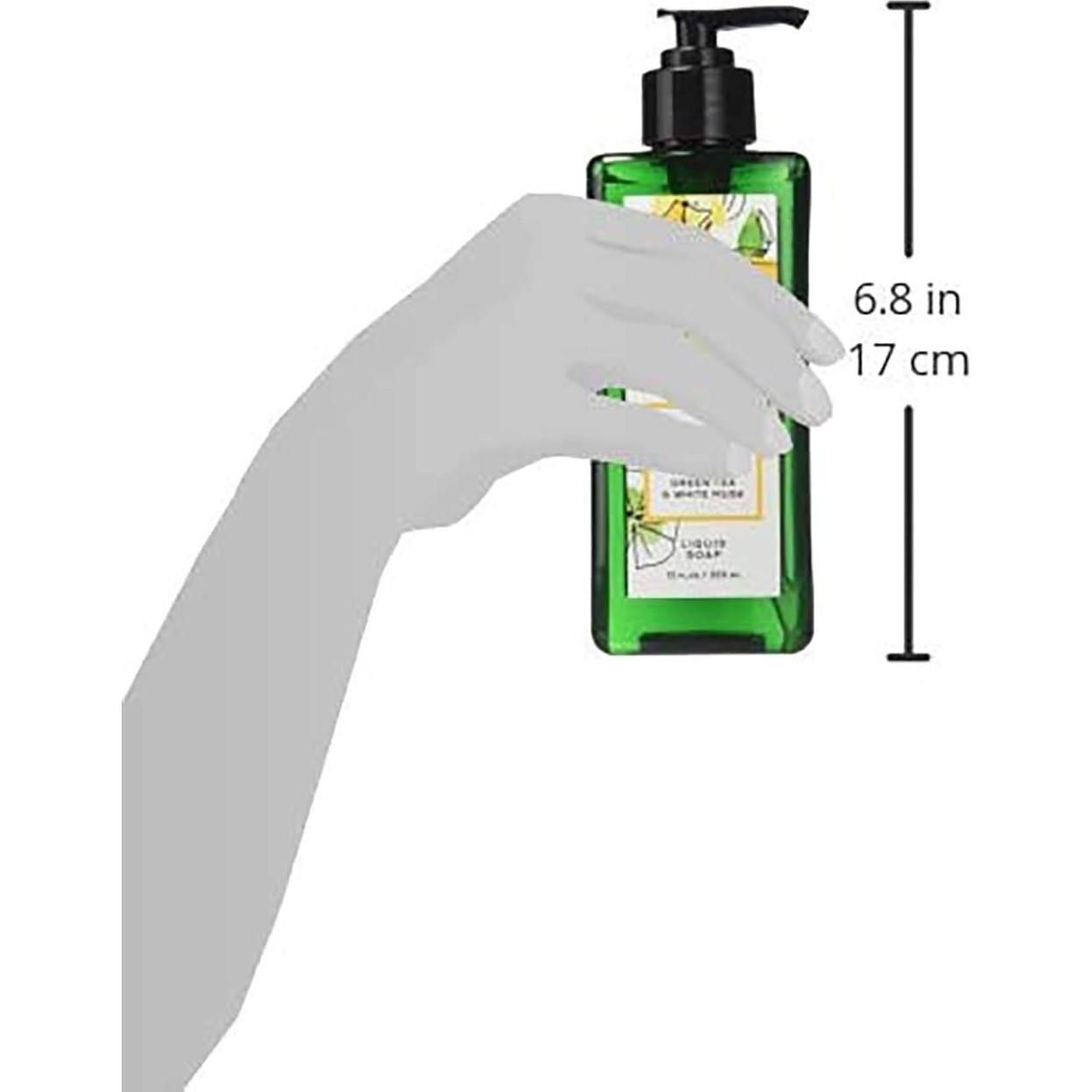 Jabón Líquido Via Mercato 340 g - Bergamota, Pachulí, Palo de Rosa