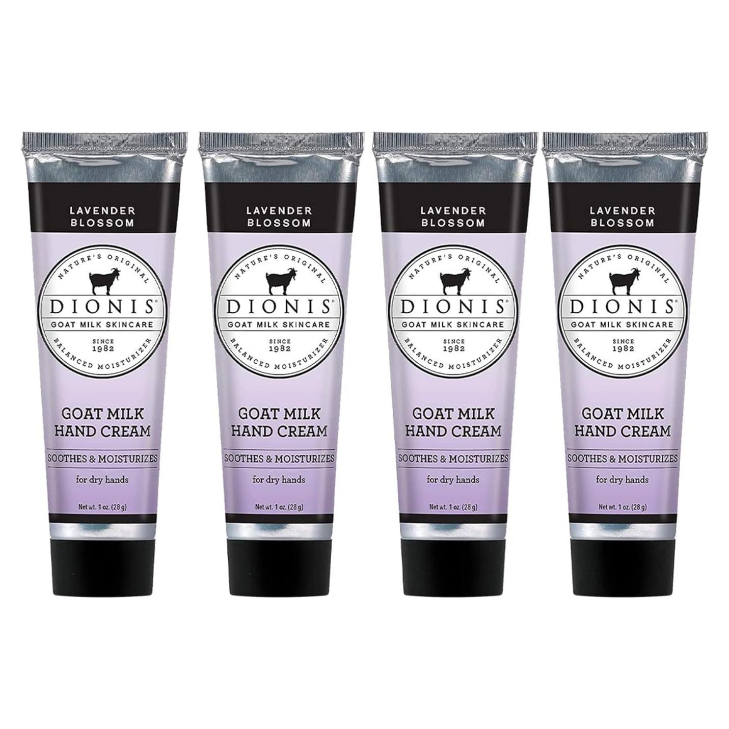 Conjunto de Crema de Manos Dionis 4 Piezas Flor de Lavanda 28g