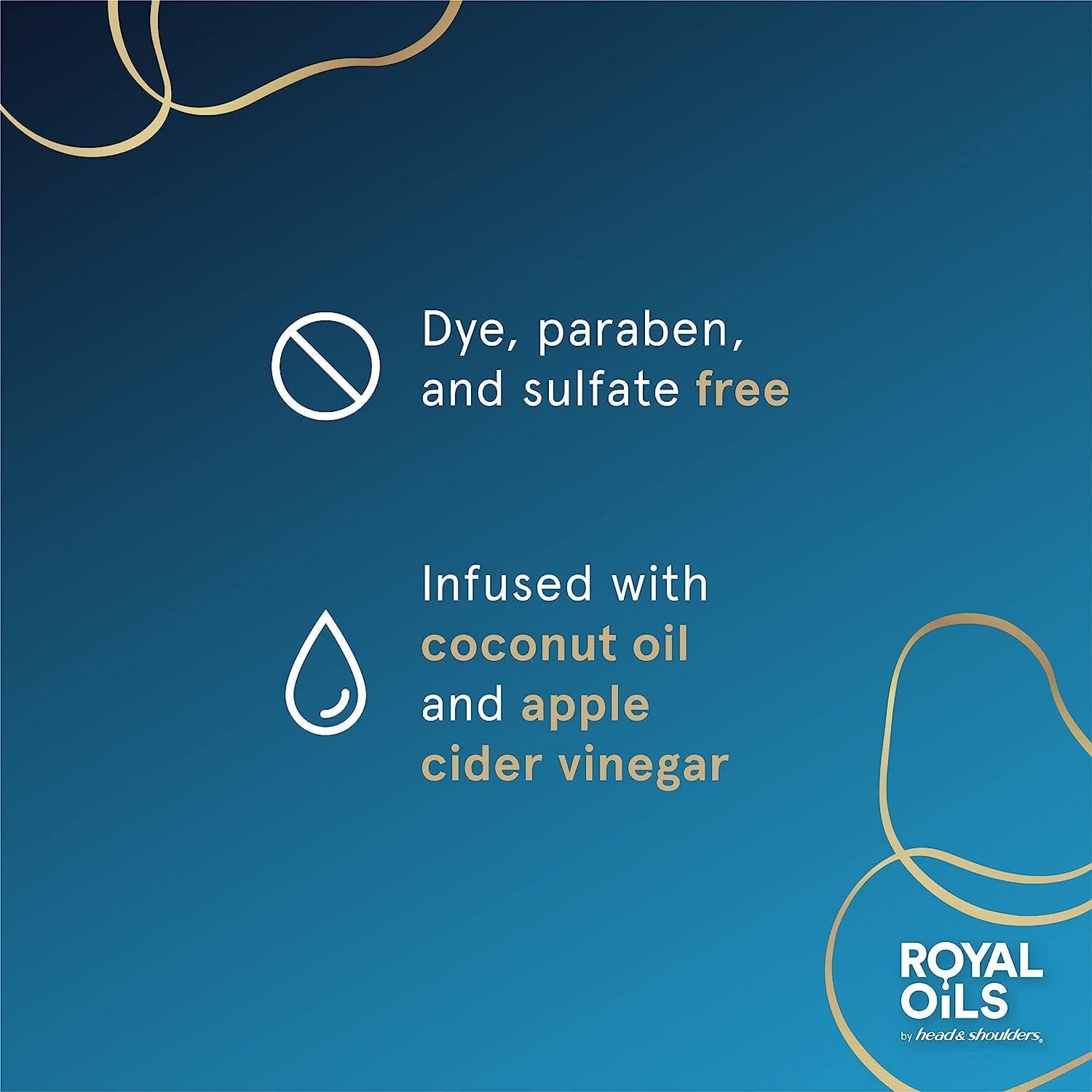 Conjunto Champú y Acondicionador Head & Shoulders Royal Oils 2x400ml