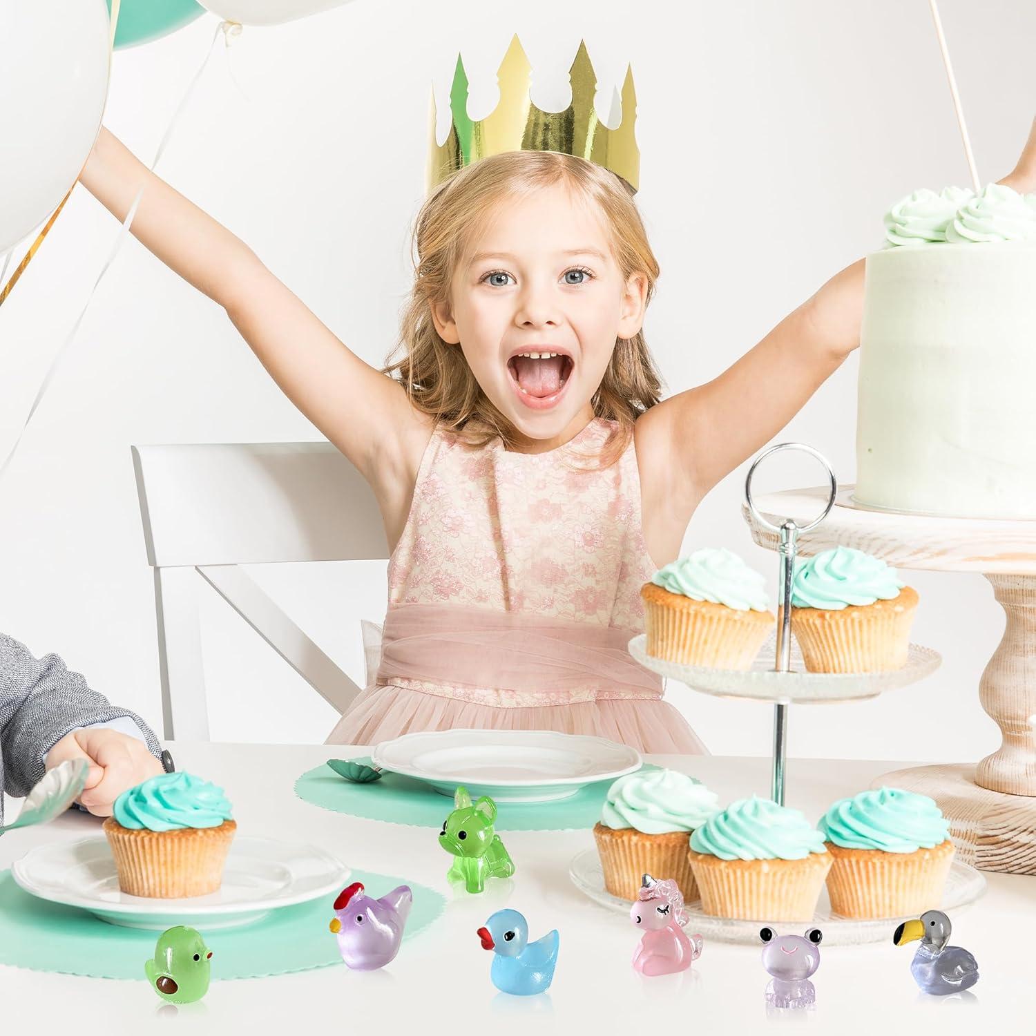 Figuritas de Animales de Resina Kleeblatt - 120 Piezas Decorativas