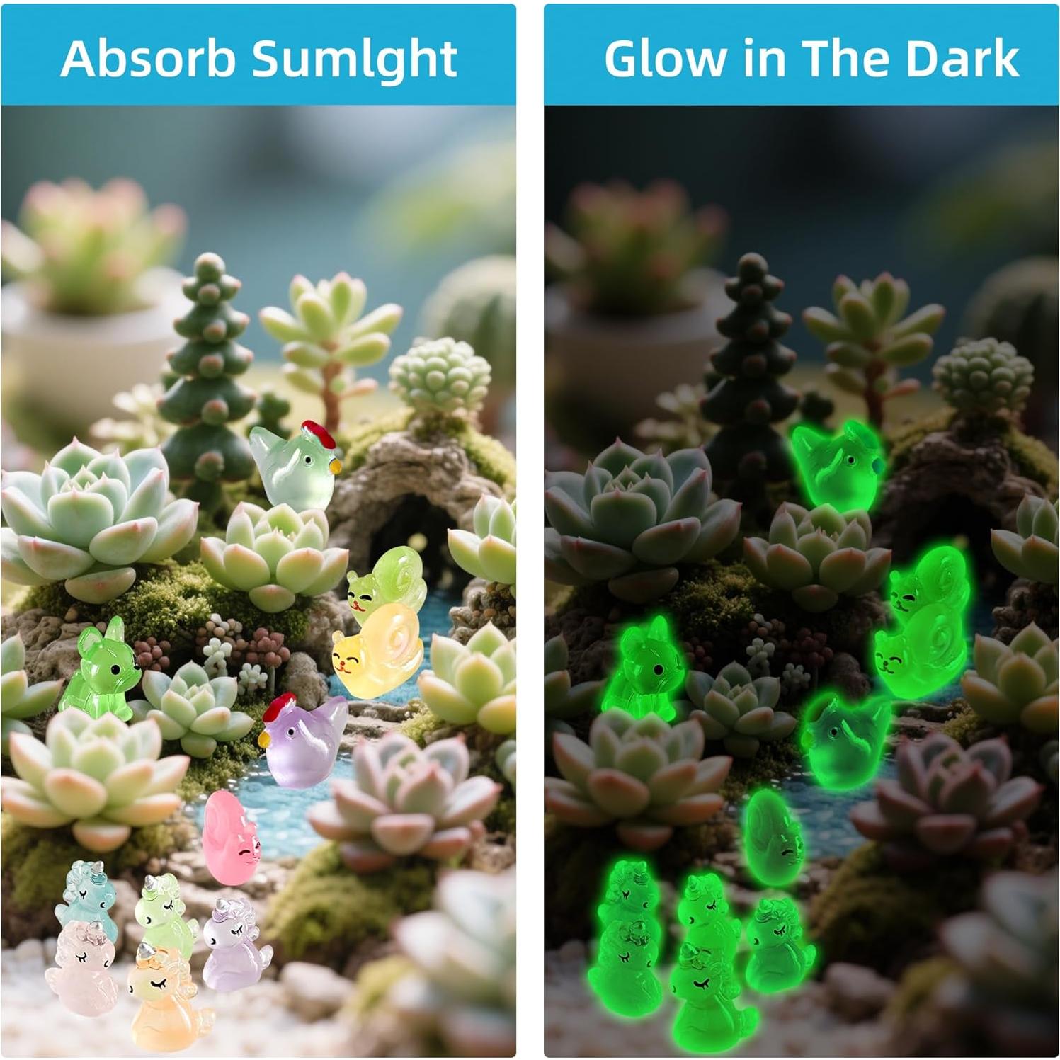 Figuritas de Animales de Resina Kleeblatt - 120 Piezas Decorativas