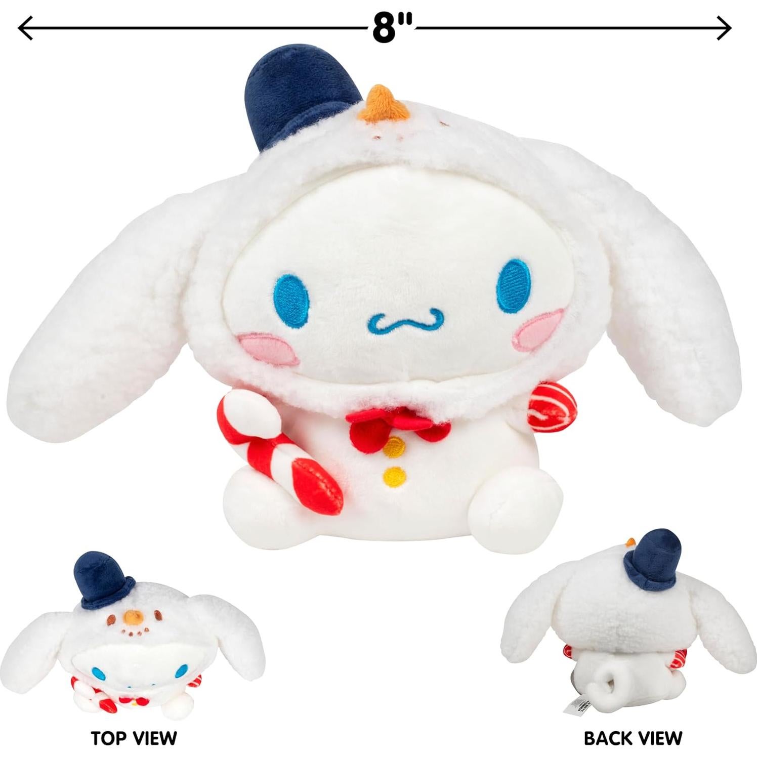 Cinnamoroll Muñeco de Nieve 20 cm Peluche Navidad Sanrio