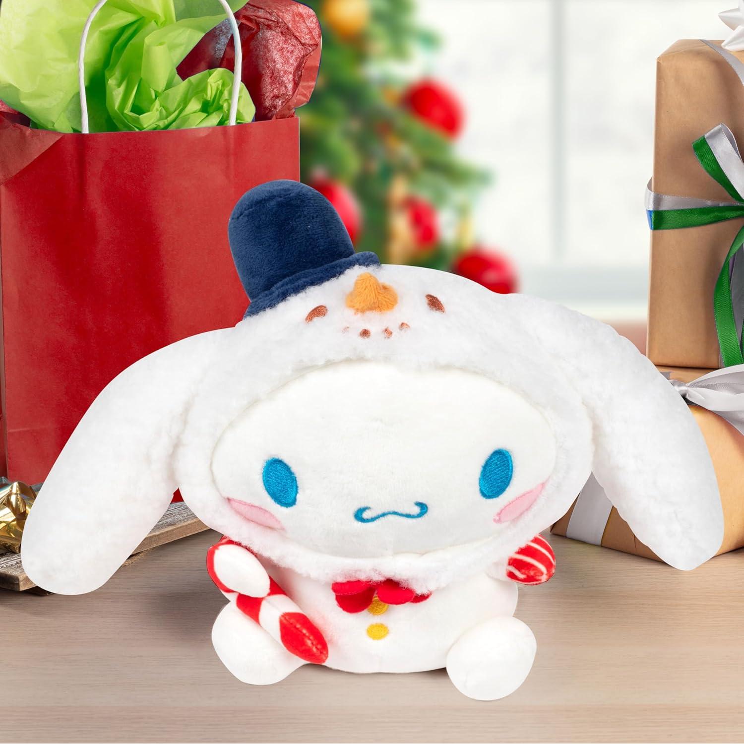 Cinnamoroll Muñeco de Nieve 20 cm Peluche Navidad Sanrio