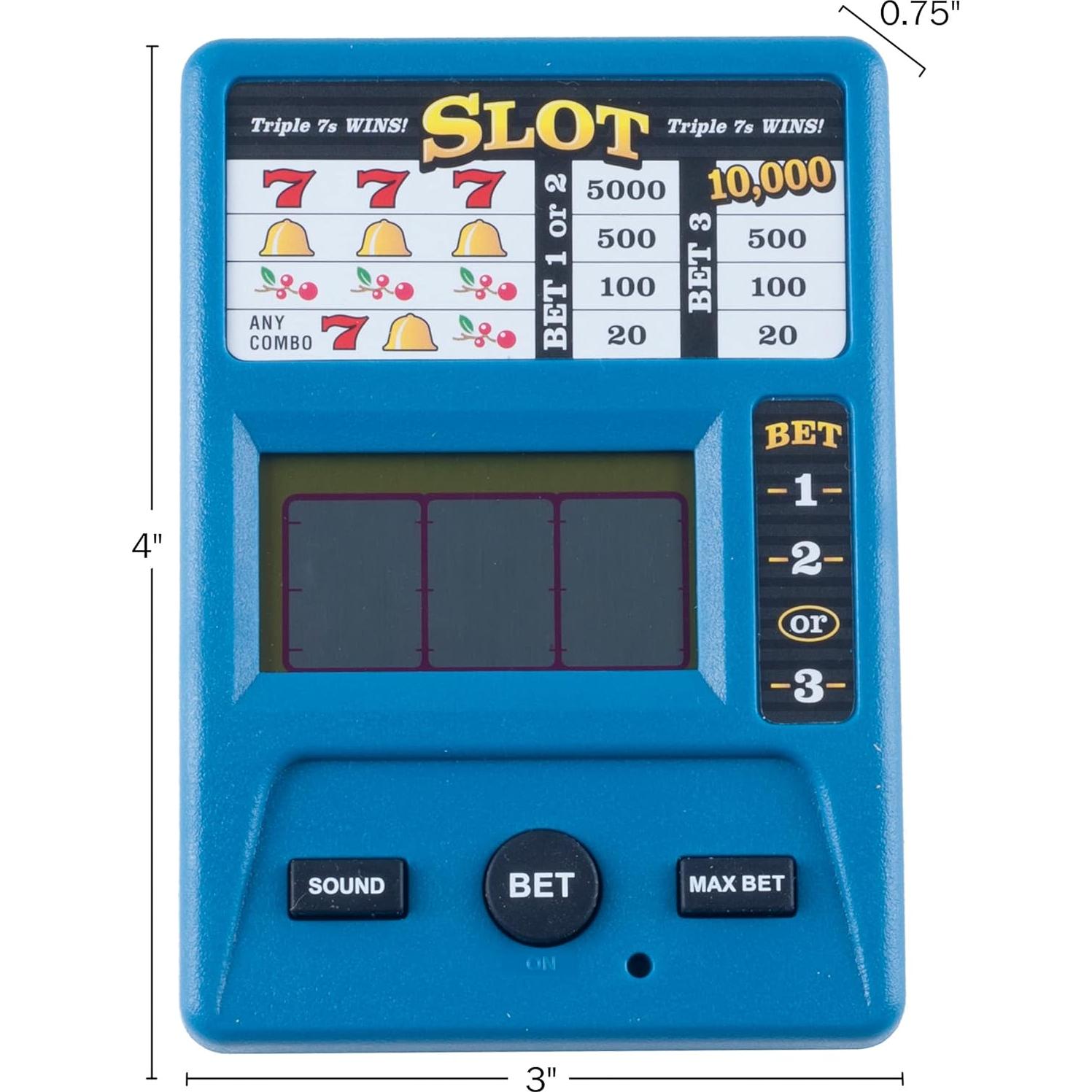 Juego Electrónico de Mano RecZone Traga Monedas LCD