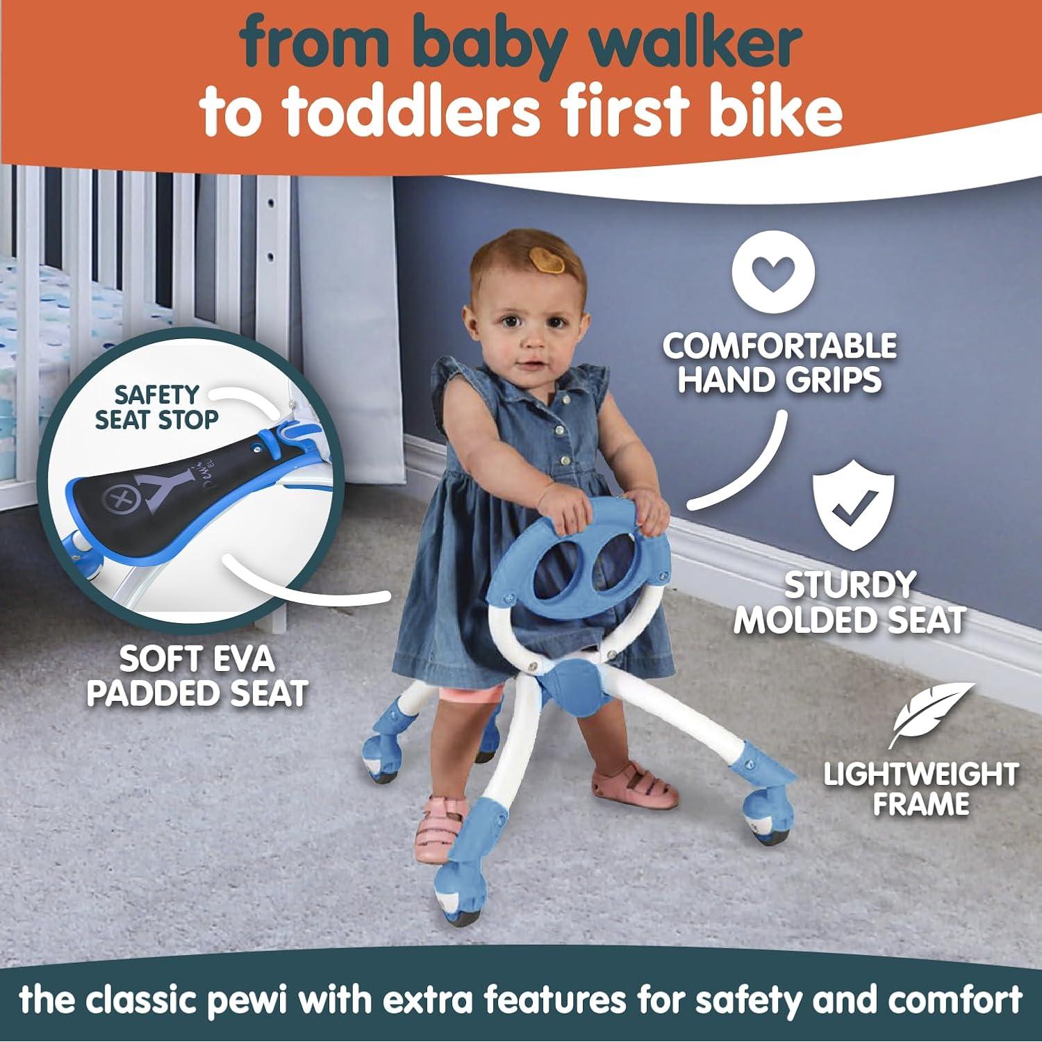 Bicicleta Andadora YBIKE Pewi Elite Azul para Niños