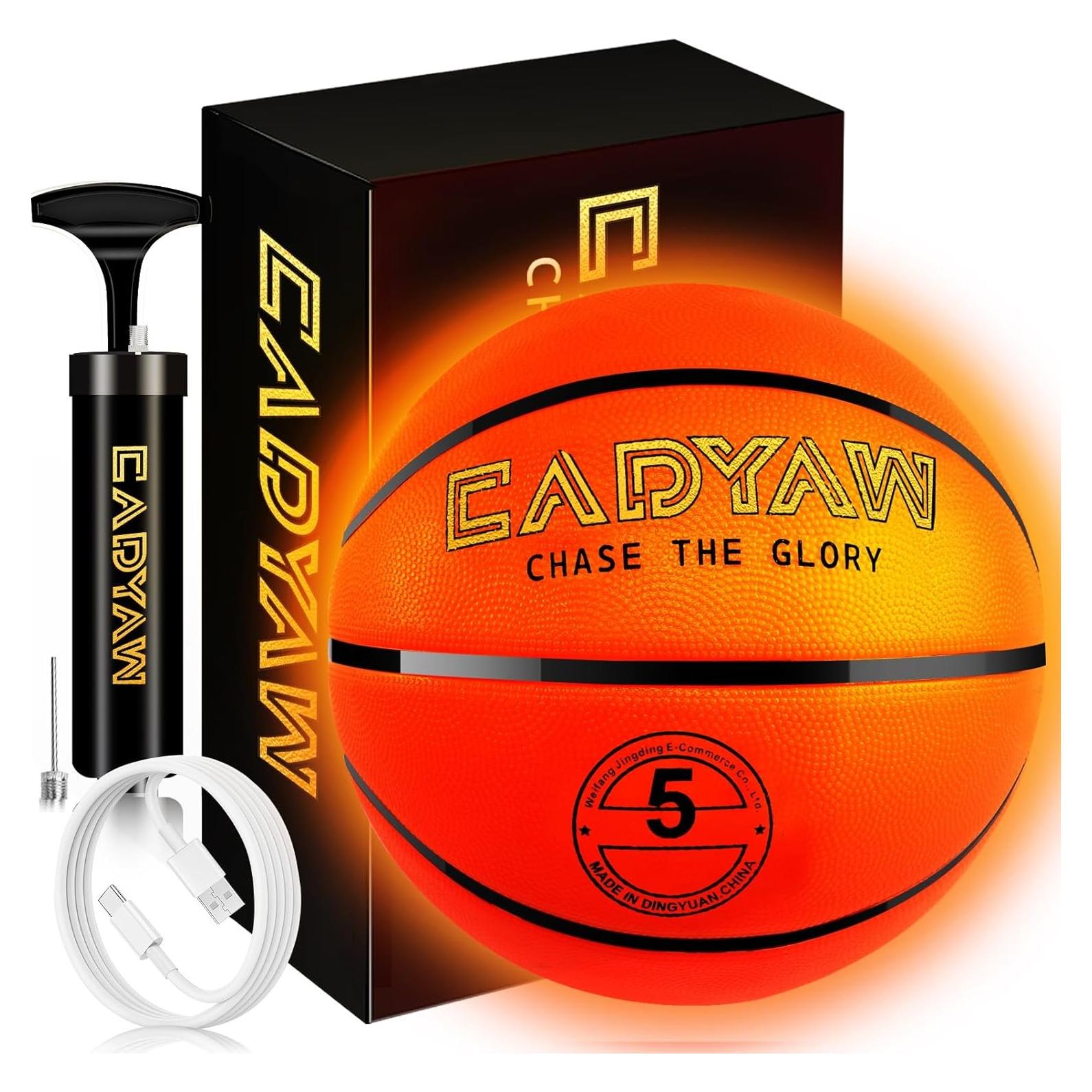 Baloncesto Iluminado Cadyaw Tamaño 5 para Niños 3+