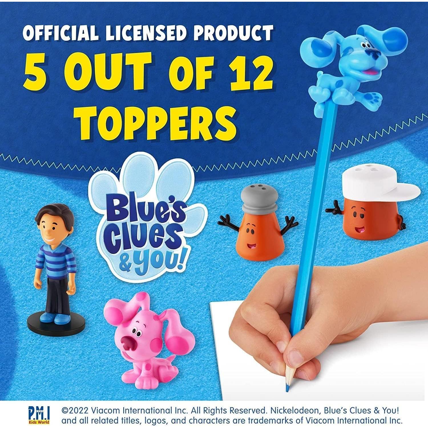 Toppers de Juguetes Blue's Clues P.M.I. | 5 Figuras Coleccionables