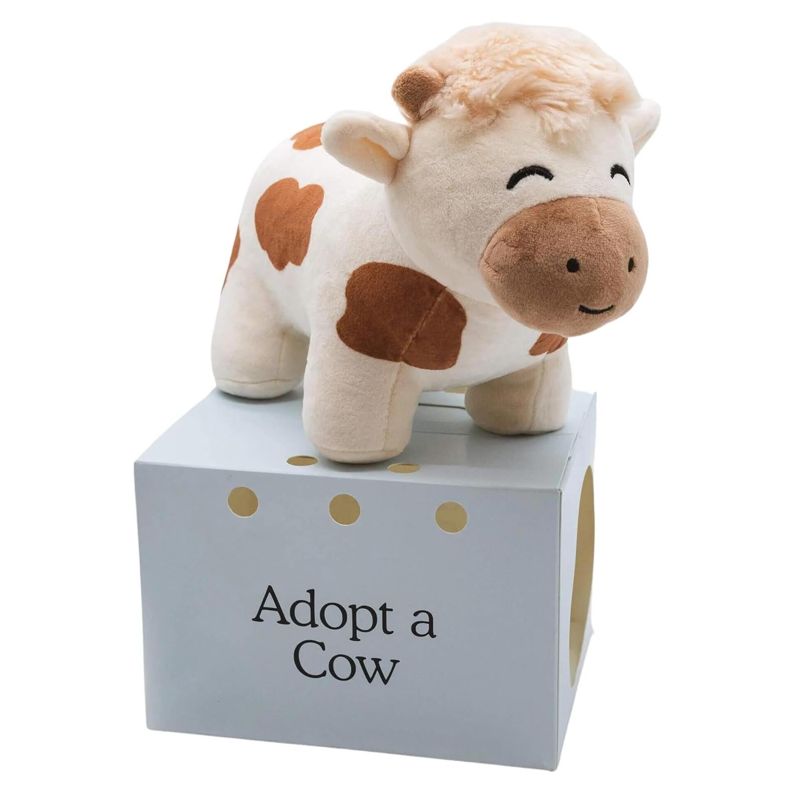 Charlie La Vaca Peluche 17.78 cm - Suave y Ecológico