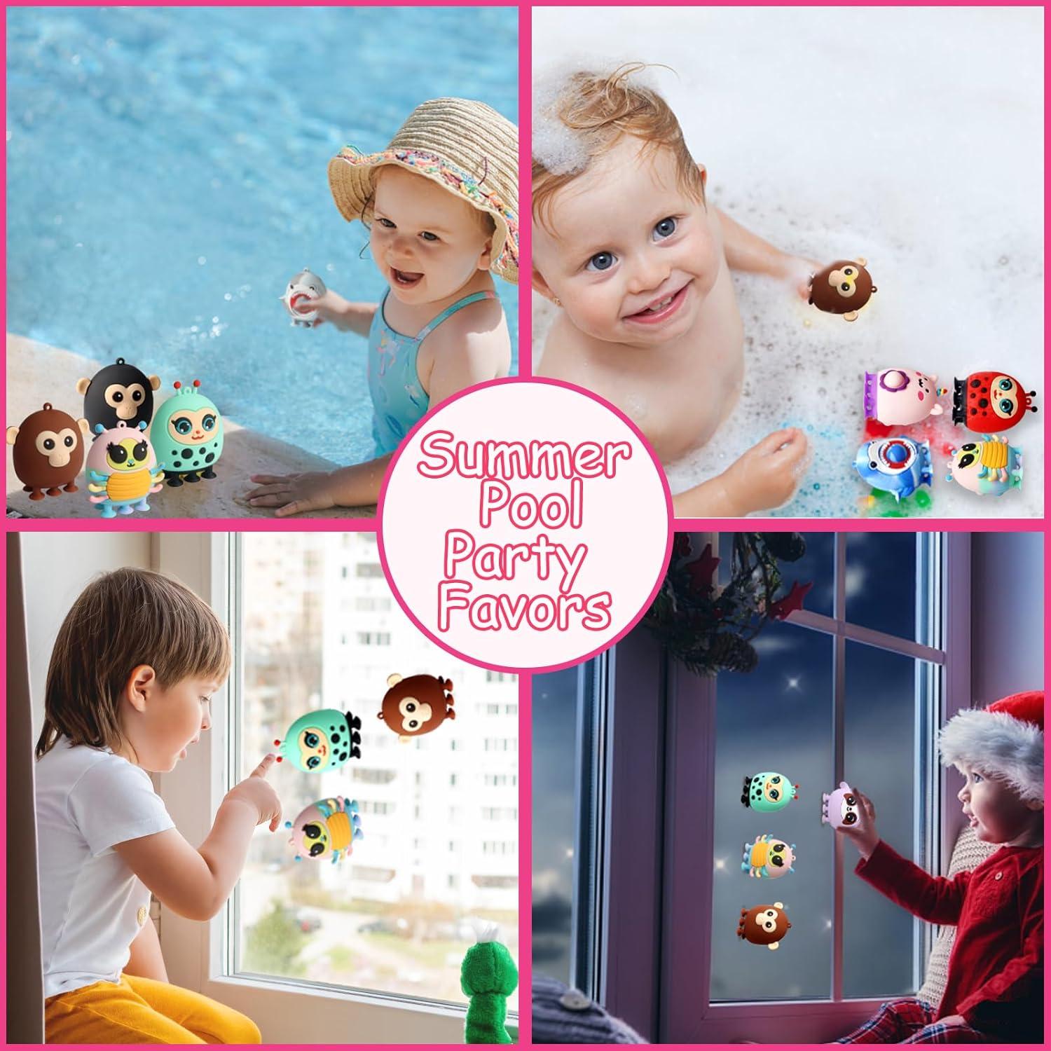 12 Juguetes Antiestrés de Succión de Animales KissFree