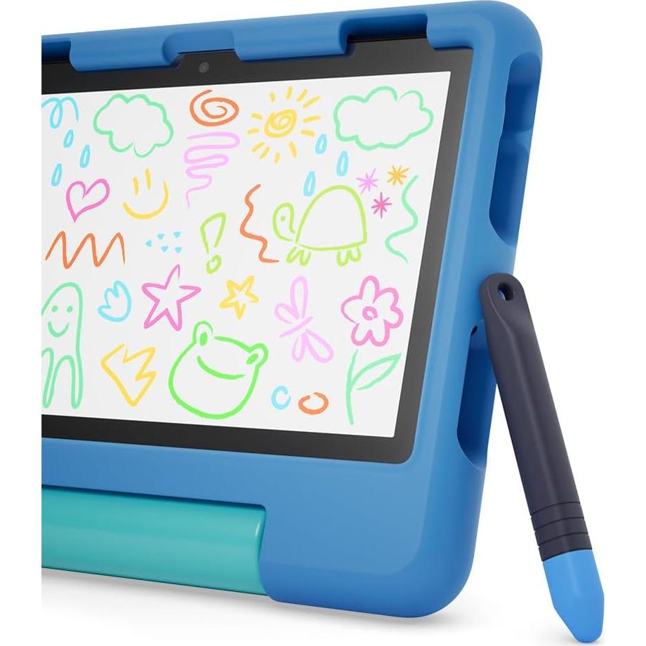 Amazon Kid-Friendly Tablet Stylus with Tether, 2-pack