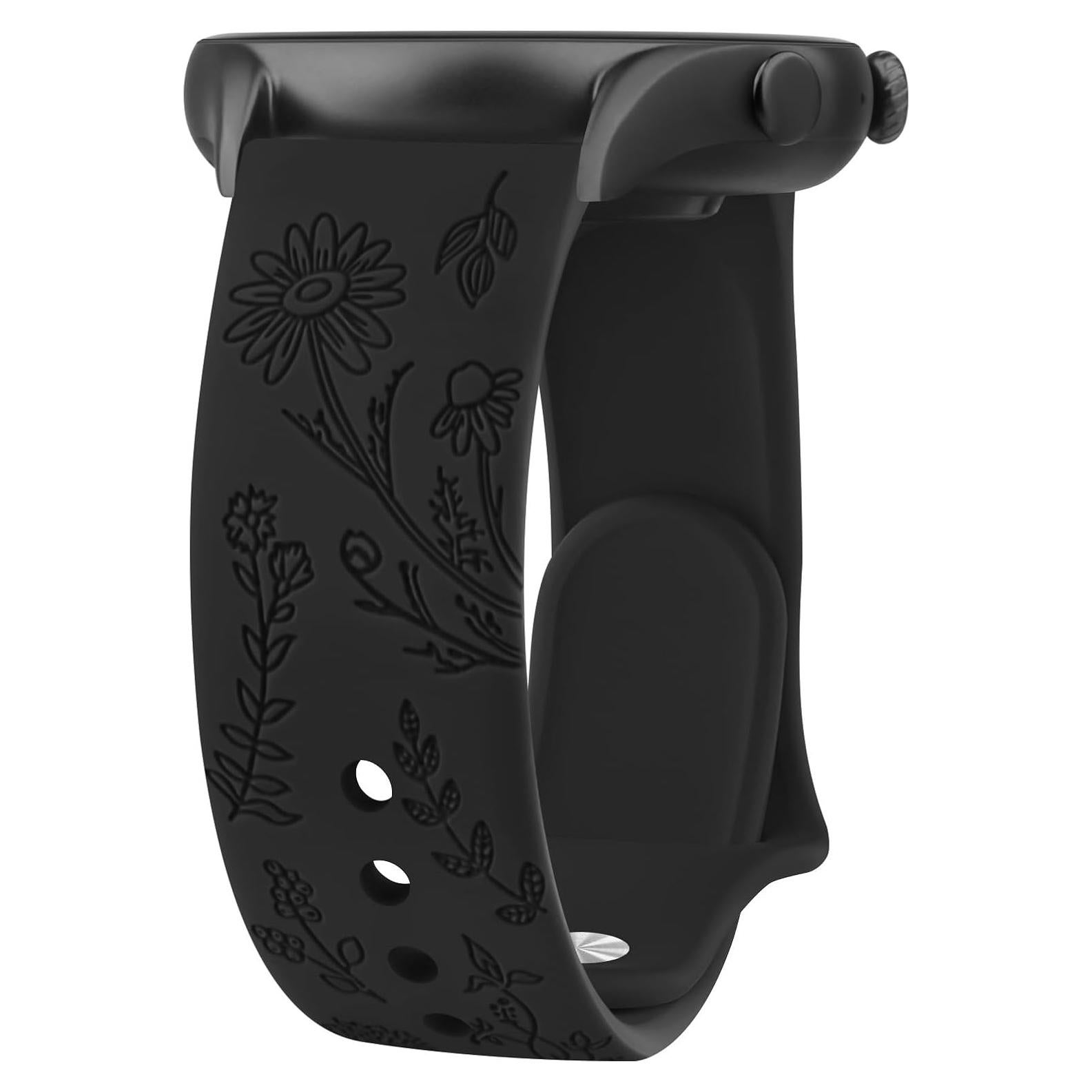 Correa de Silicona Floral 22mm Meliya para Reloj Inteligente