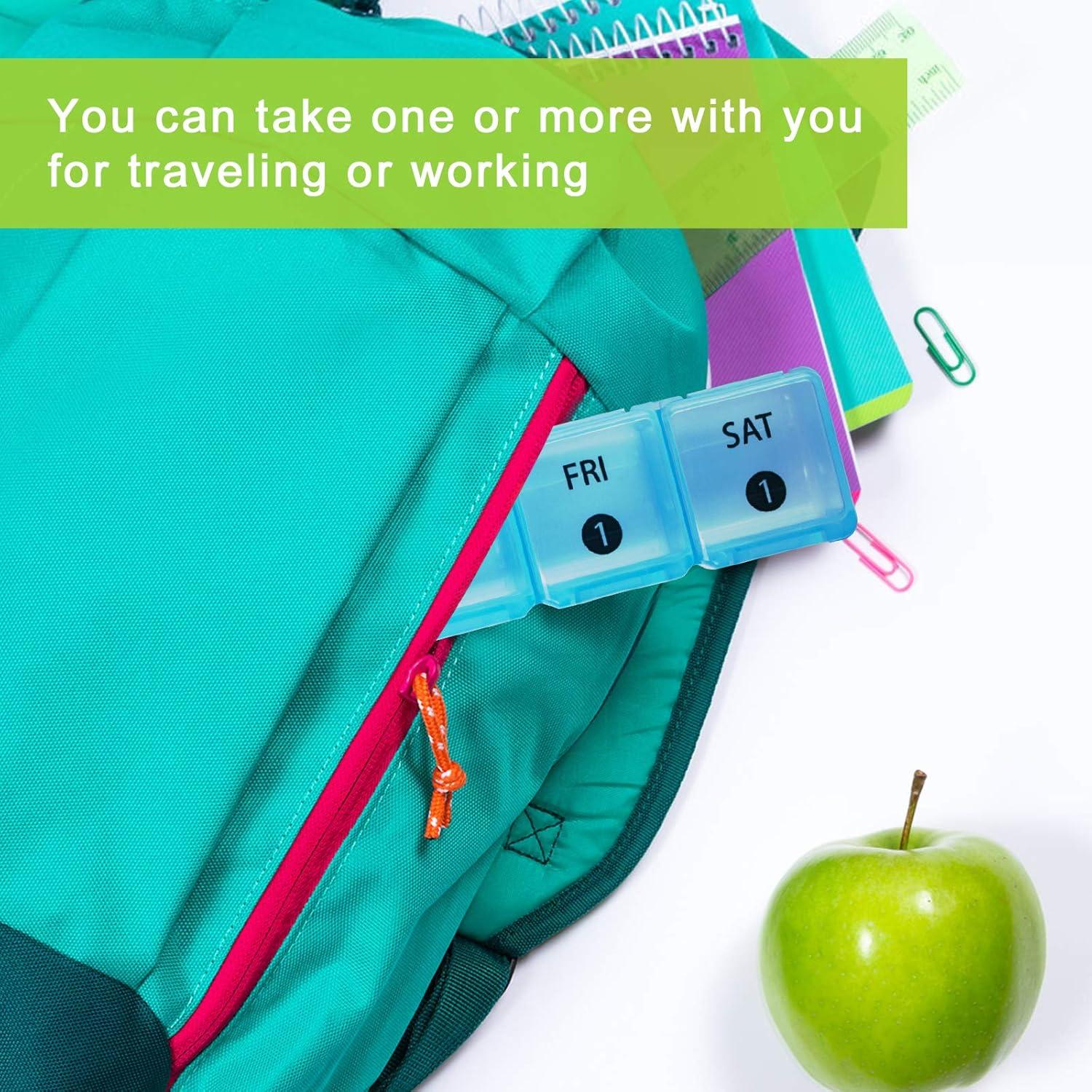 Organizador de Pastillas Mensual DANYING XL 28 Compartimentos