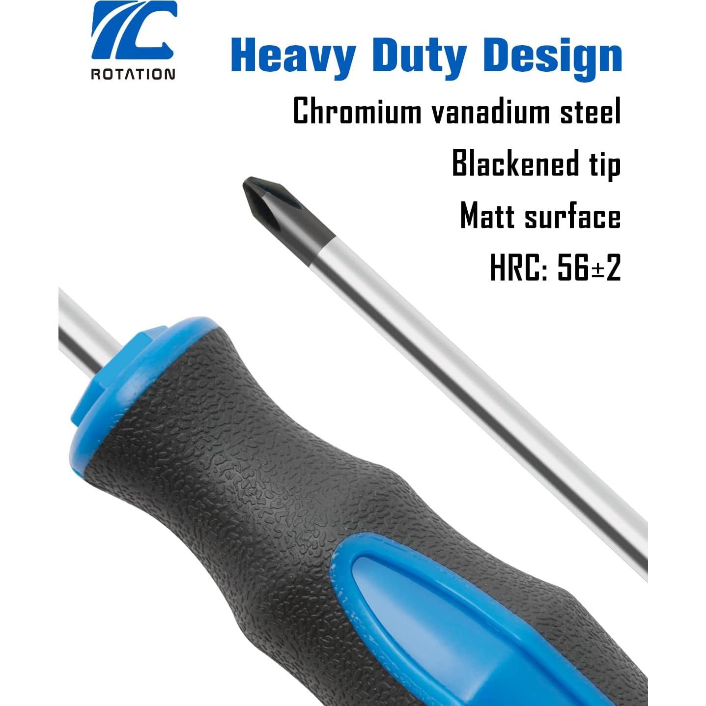 Juego de Destornilladores Magnéticos Rotation 6 Piezas