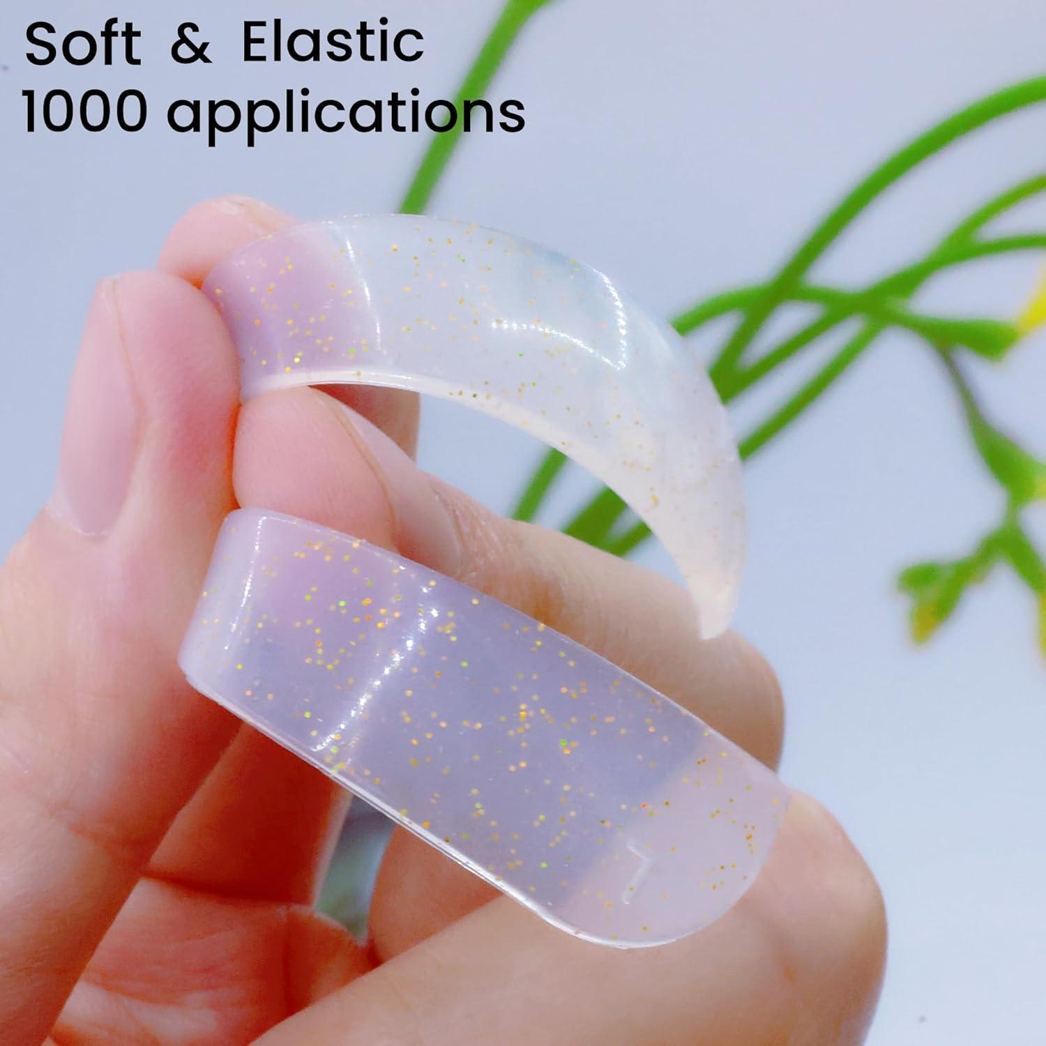 Protectores Planos de Elevación de Pestañas Iconsiam 1mm Rosa