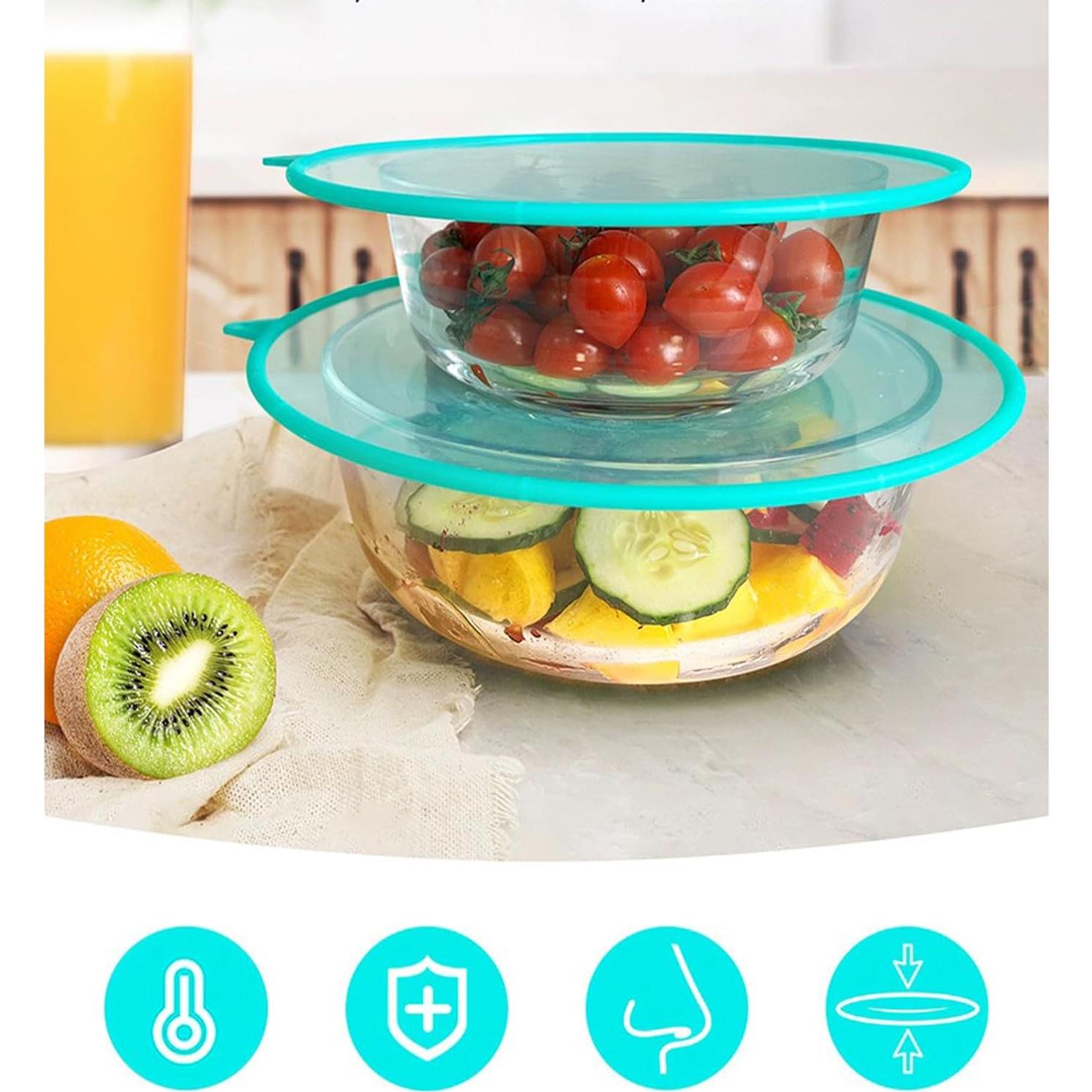 Cubiertas de Silicona Verde KJXXXXX, 3 Piezas, 11.9 cm