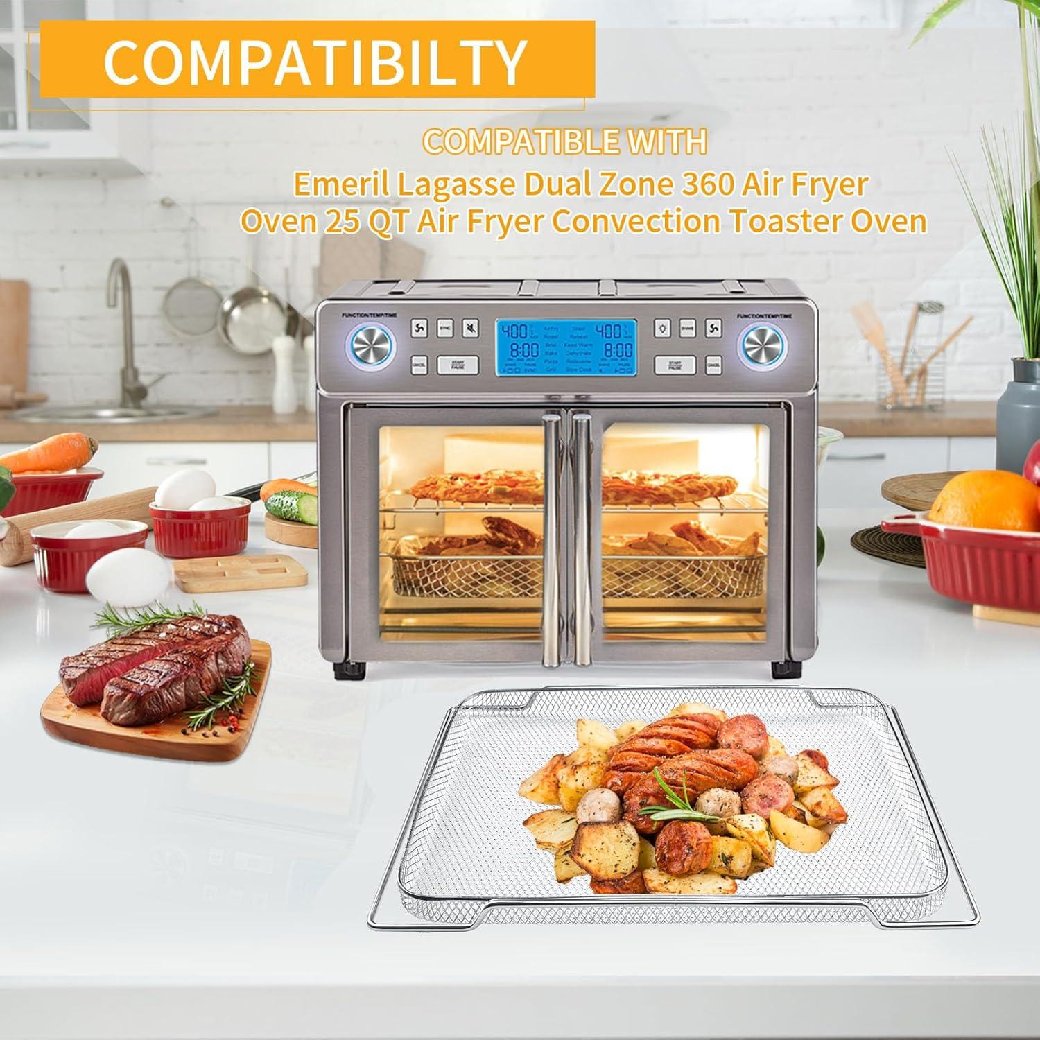 Cesta de Freidora de Aire Emeril Lagasse 25 QT 35.8x29.9 cm