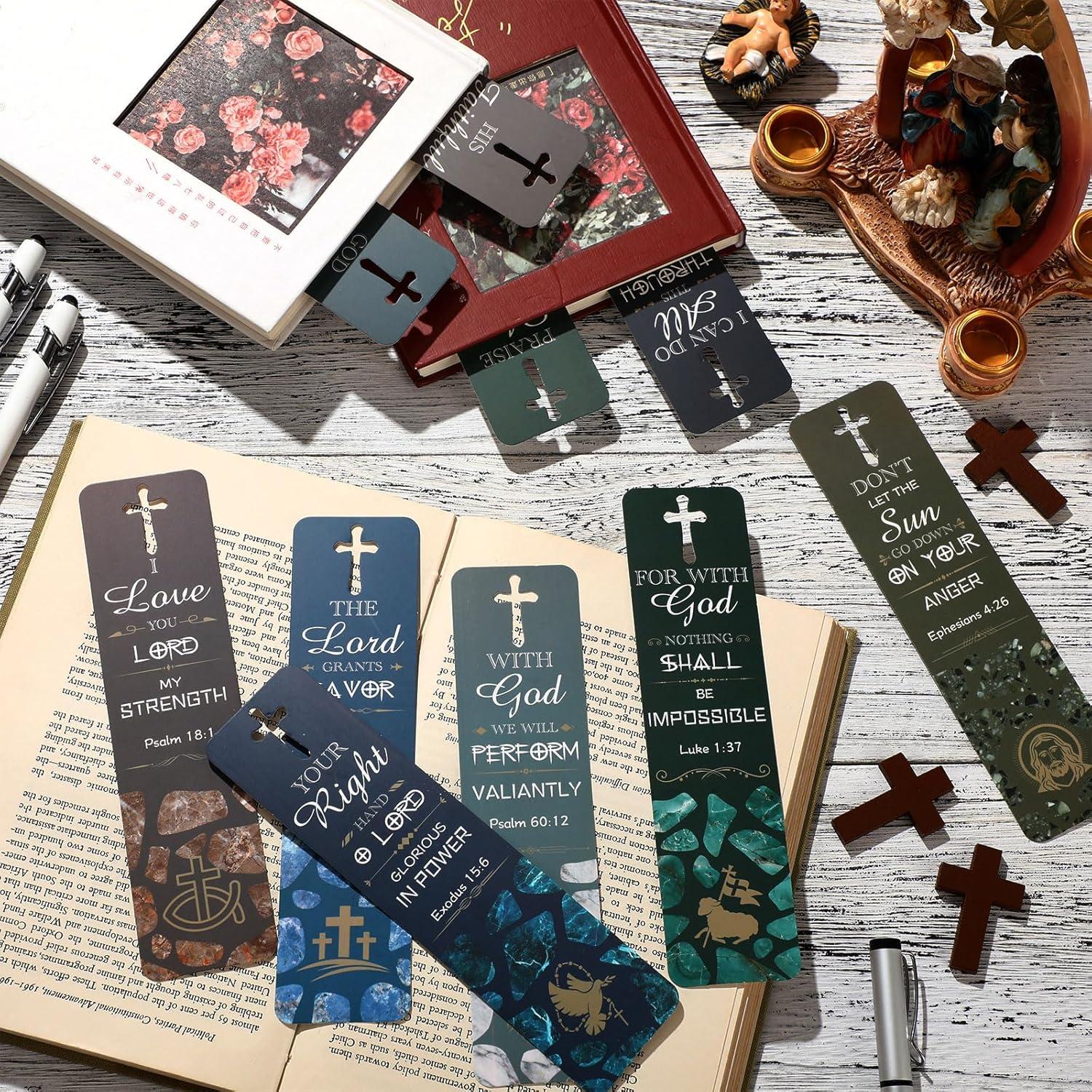 Marcadores de Versículos Bíblicos Epakh - 120 Piezas, 30 Estilos