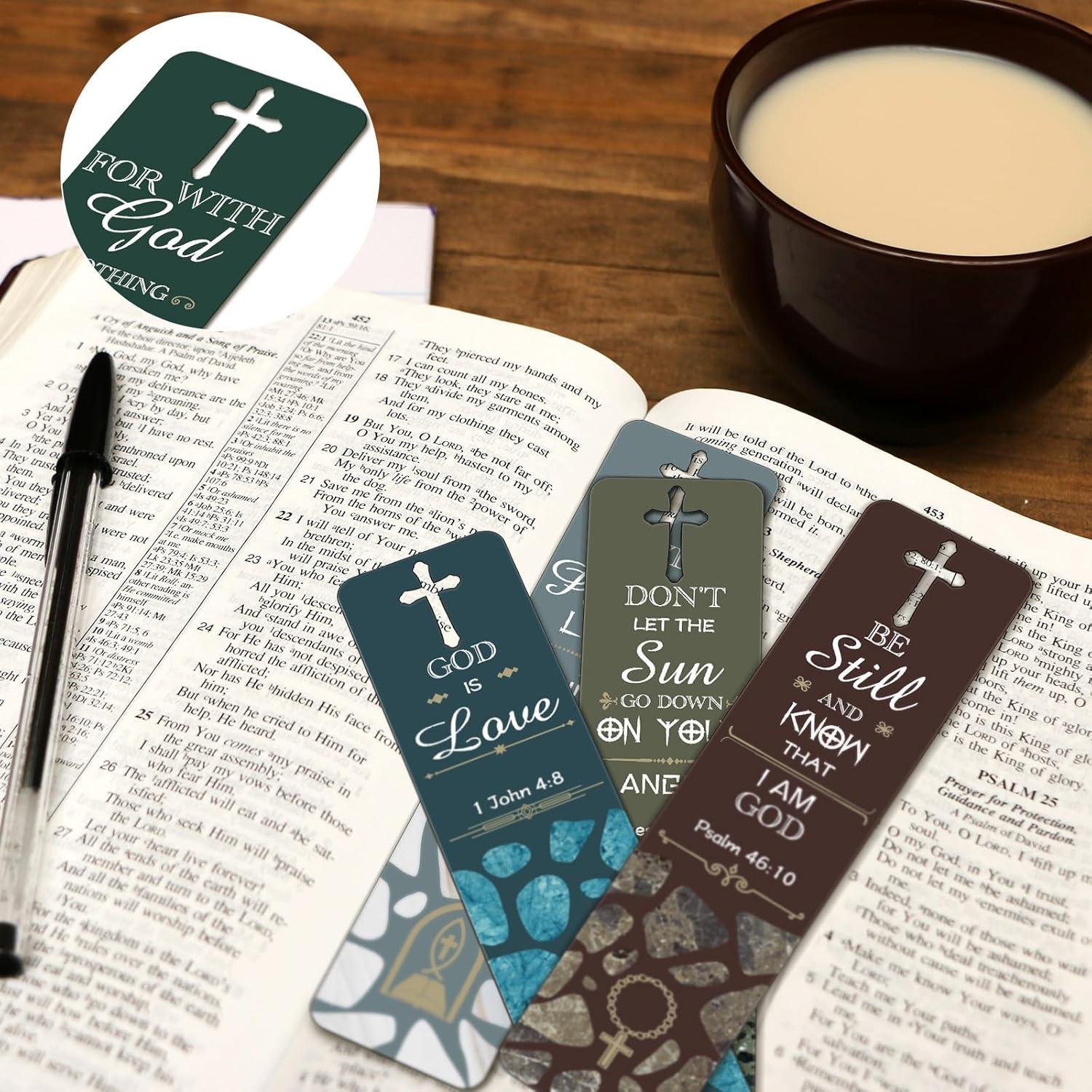 Marcadores de Versículos Bíblicos Epakh - 120 Piezas, 30 Estilos