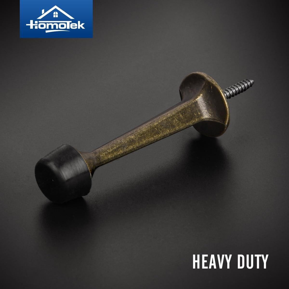 Tope de Puerta HOMOTEK Bronce Antiguo Alta Resistencia 1 Paquete