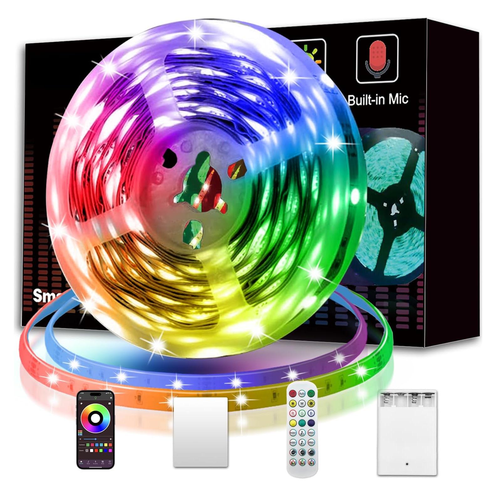 Tira de Luz LED KIKO 6m con Control Remoto y USB