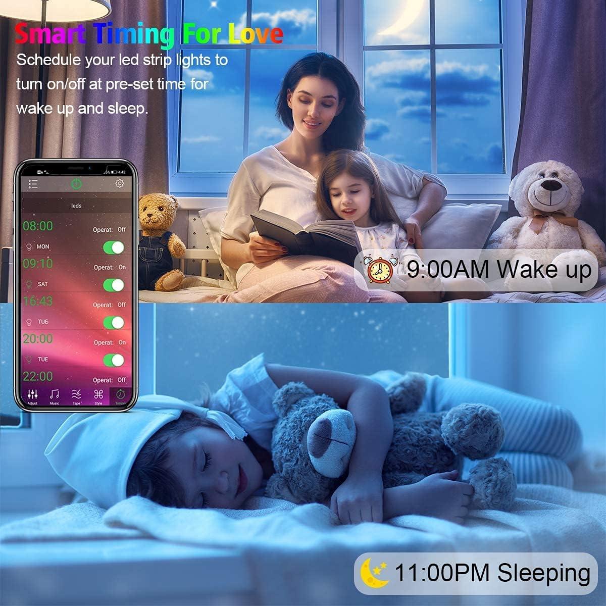 Tira de Luz LED KIKO 6m con Control Remoto y USB