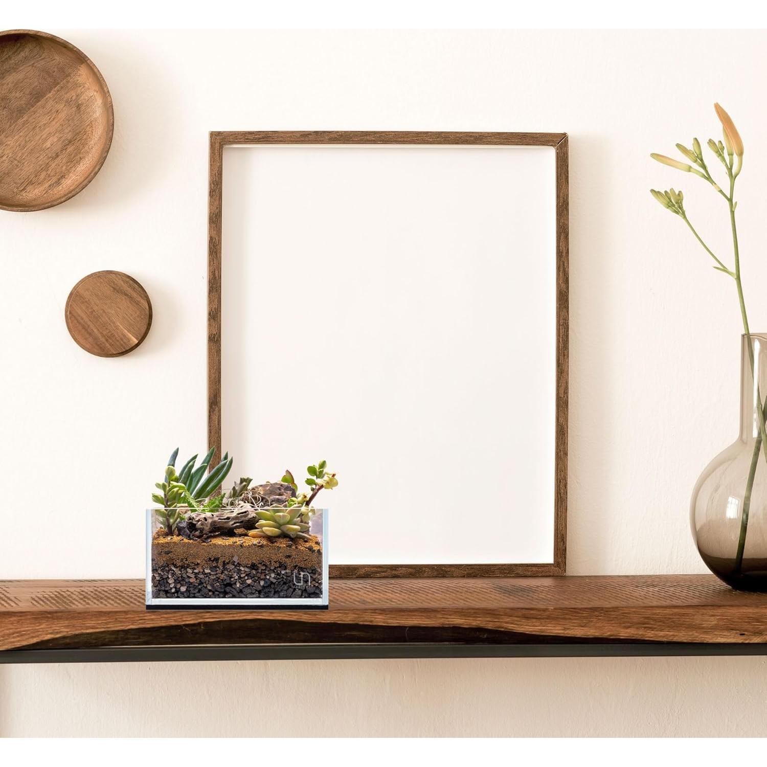 Acuario Sin Marco Ultum Nature 16S 2.65L Vidrio Claro