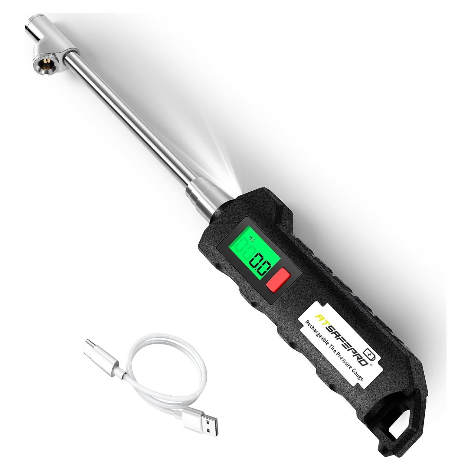 Inflador de Neumáticos Digital ATsafepro 150 PSI Recargable