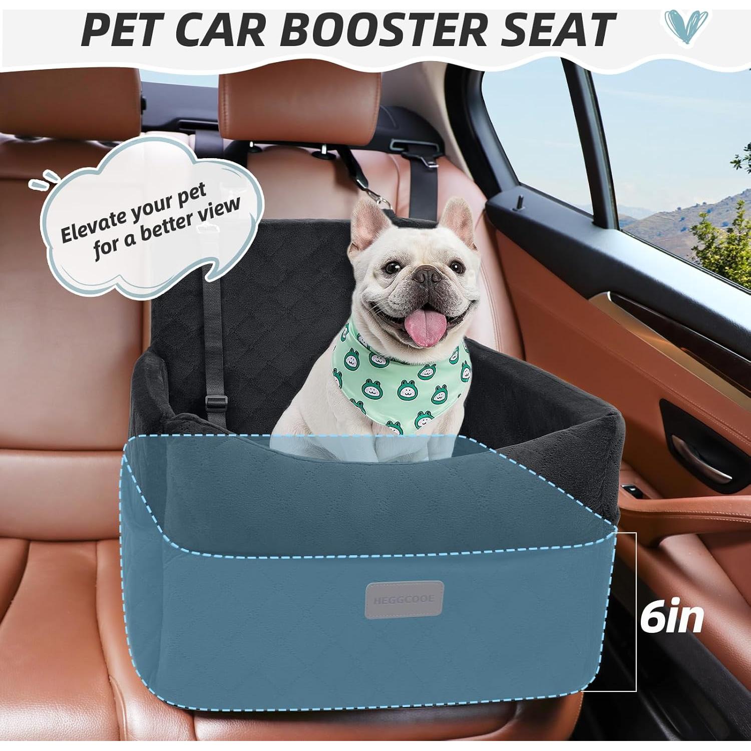 Asiento Elevador para Perros HEGGCOOE 52.58x52.58cm Negro