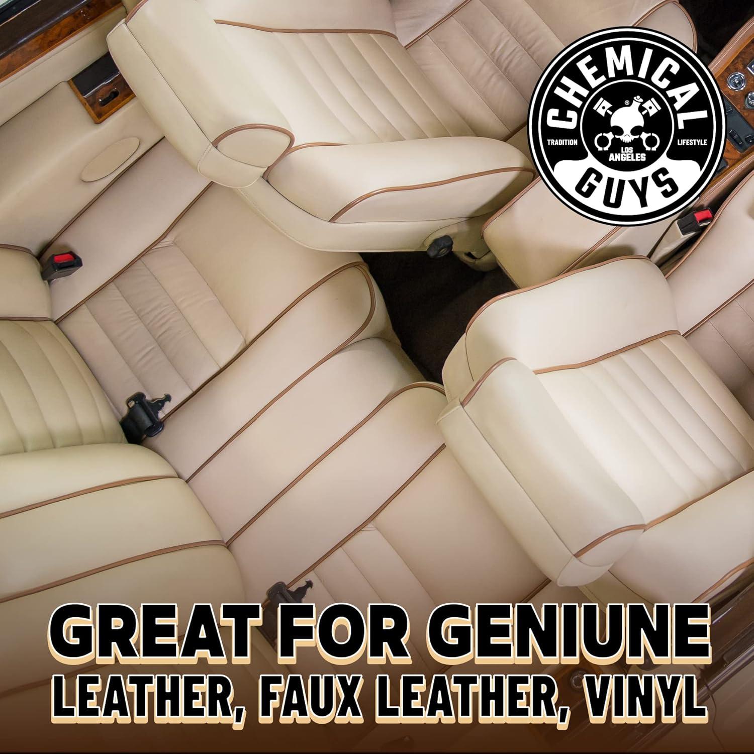 Limpiador de Cuero Chemical Guys 473 ml - Suave y Eficaz