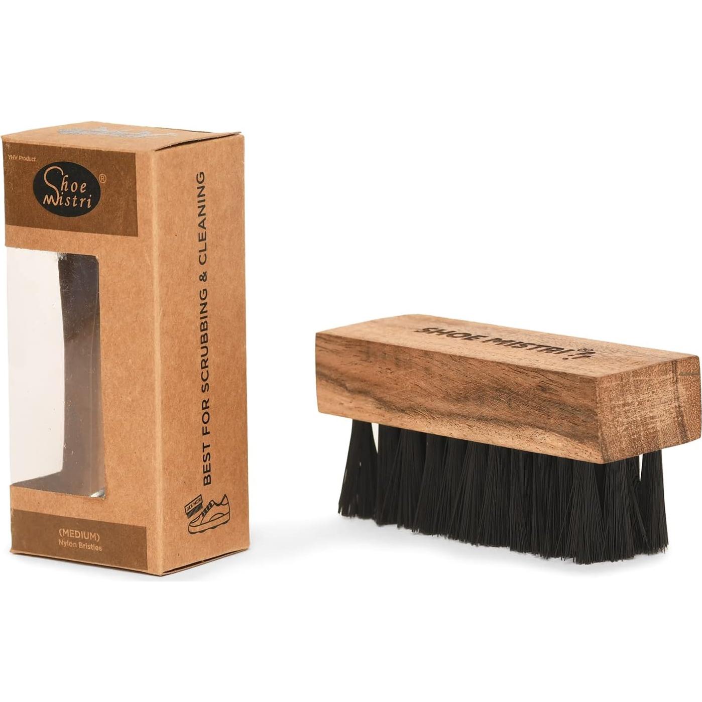 Cepillo de Zapatos Shoe Mistri con Cerdas de Nylon - Multiusos