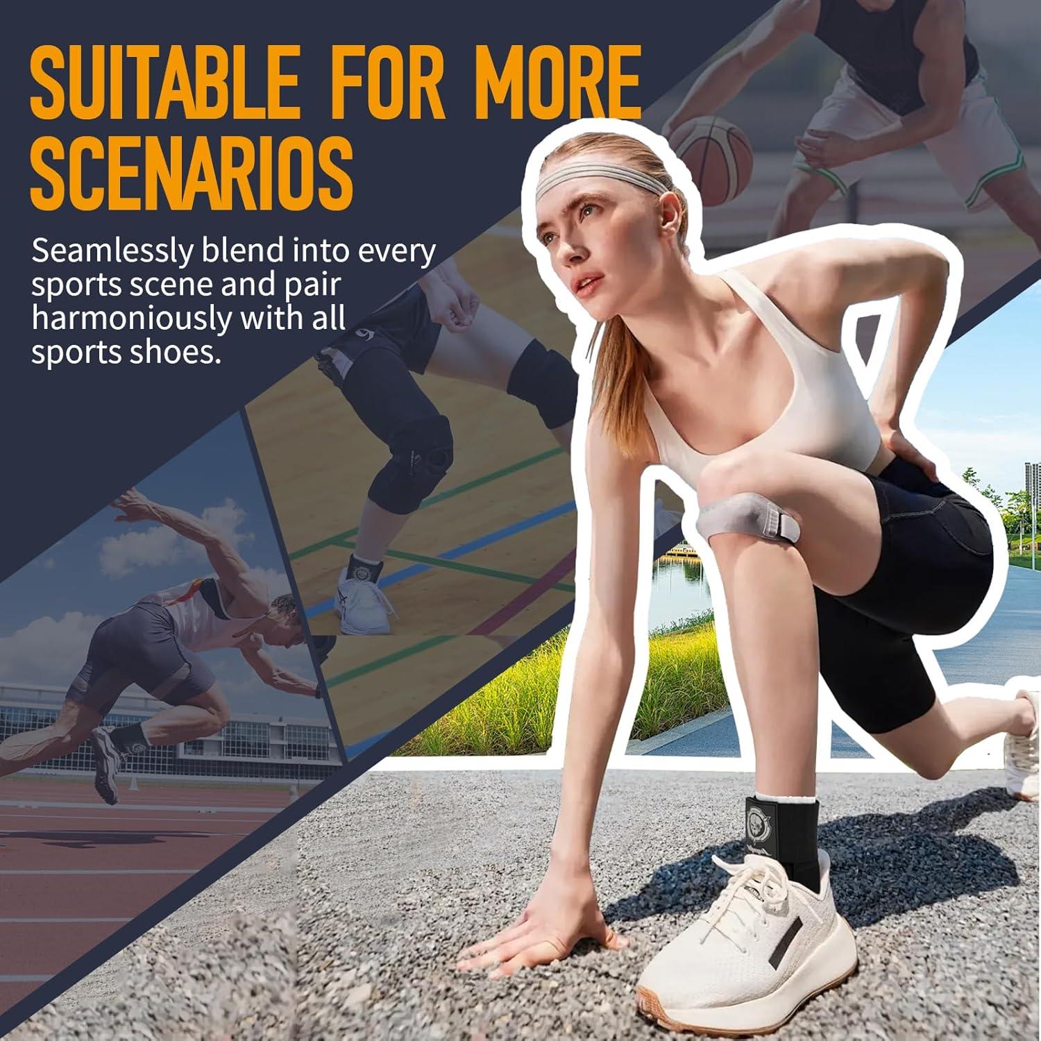 Férula de Tobillo Jupiter Neopreno Soporte Doble Resorte Negro S