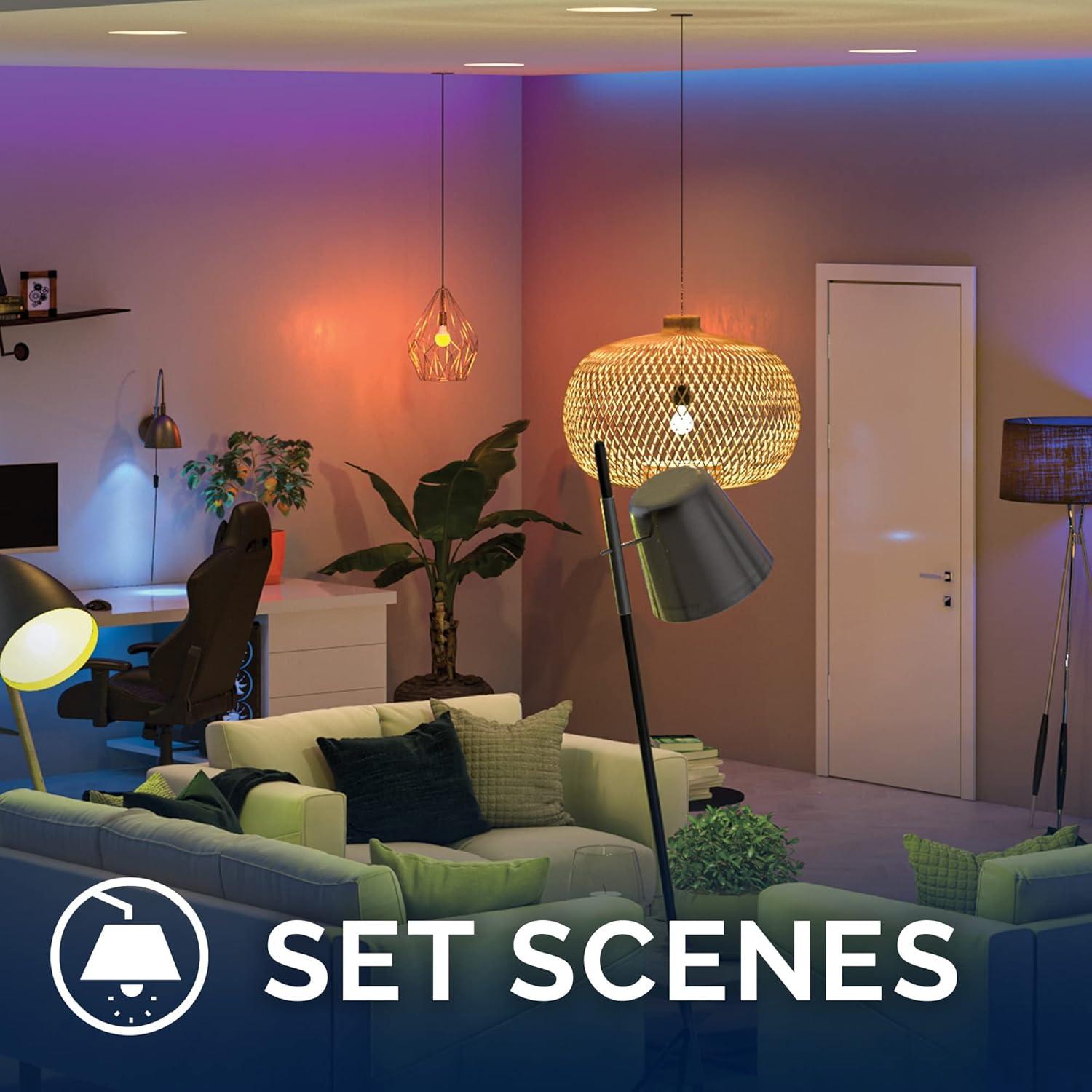 Bombilla LED Inteligente Satco Estrella de Mar A19 9.5W