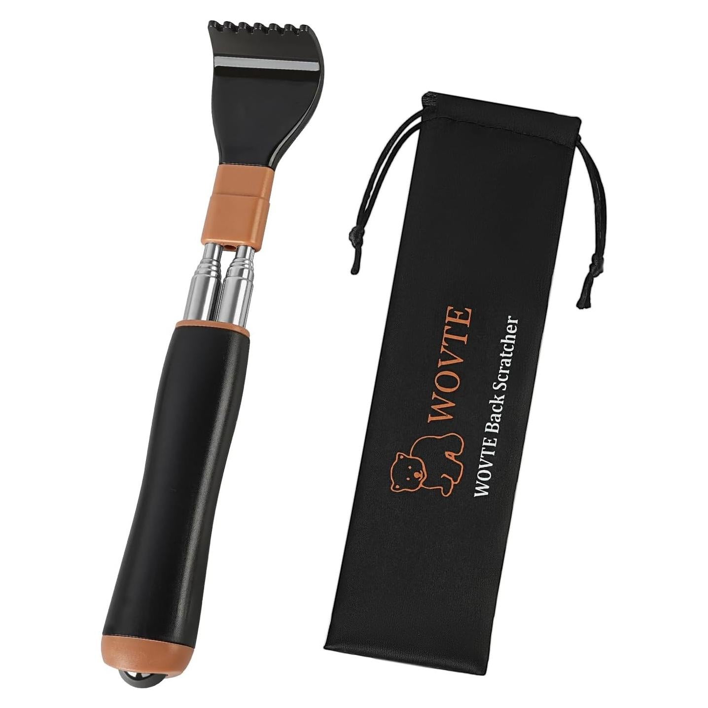 Rascador de Espalda Extensible WOVTE con Bola de Masaje