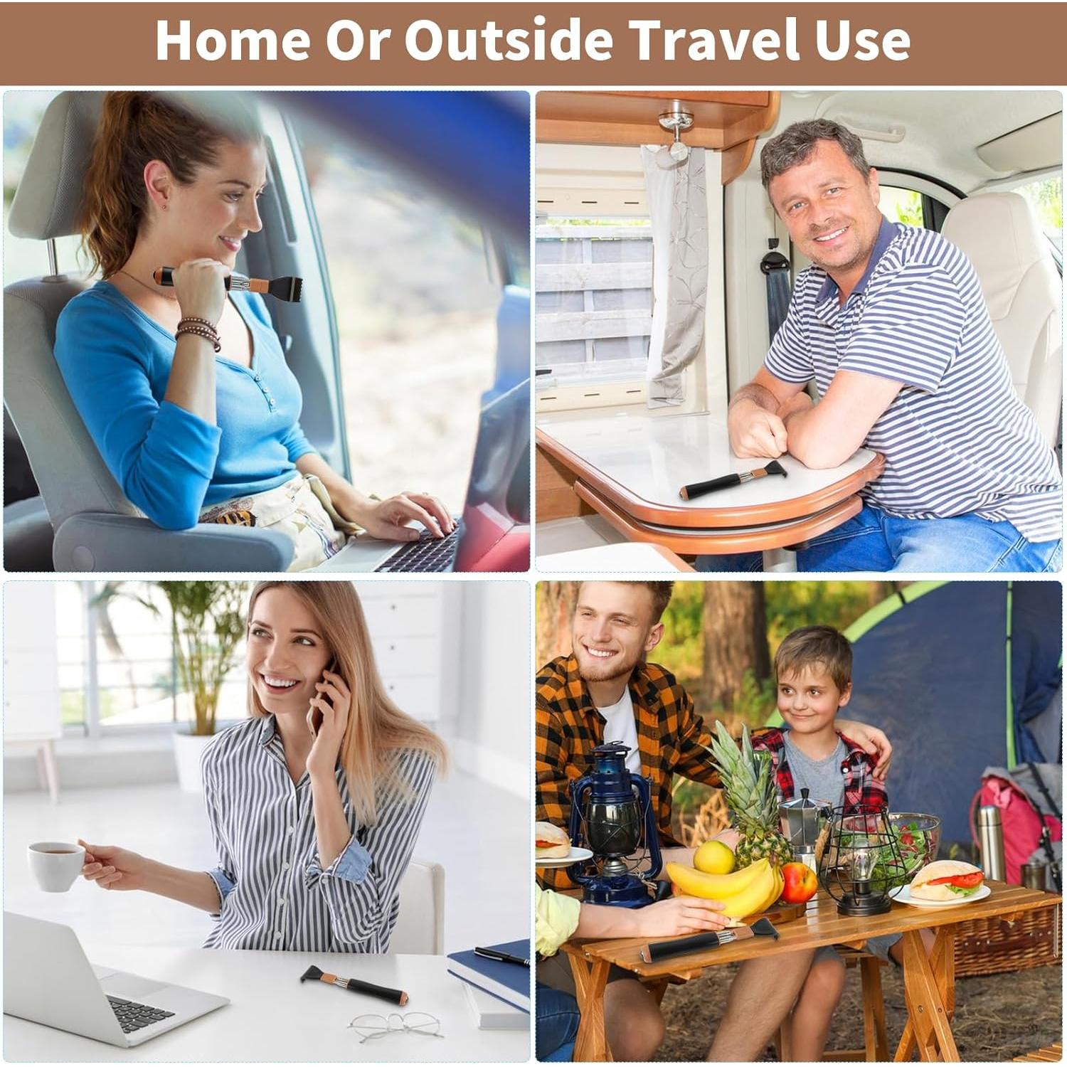 Rascador de Espalda Extensible WOVTE con Bola de Masaje