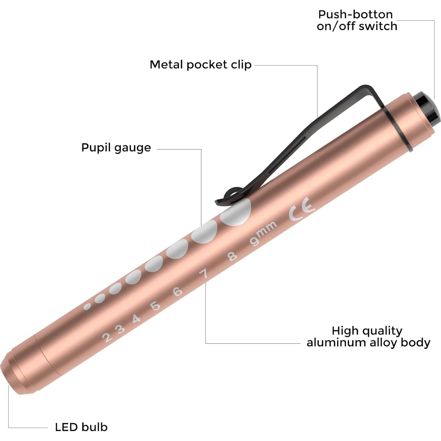 Lámparas de Pluma RISEMART LED Reutilizables con Medidor