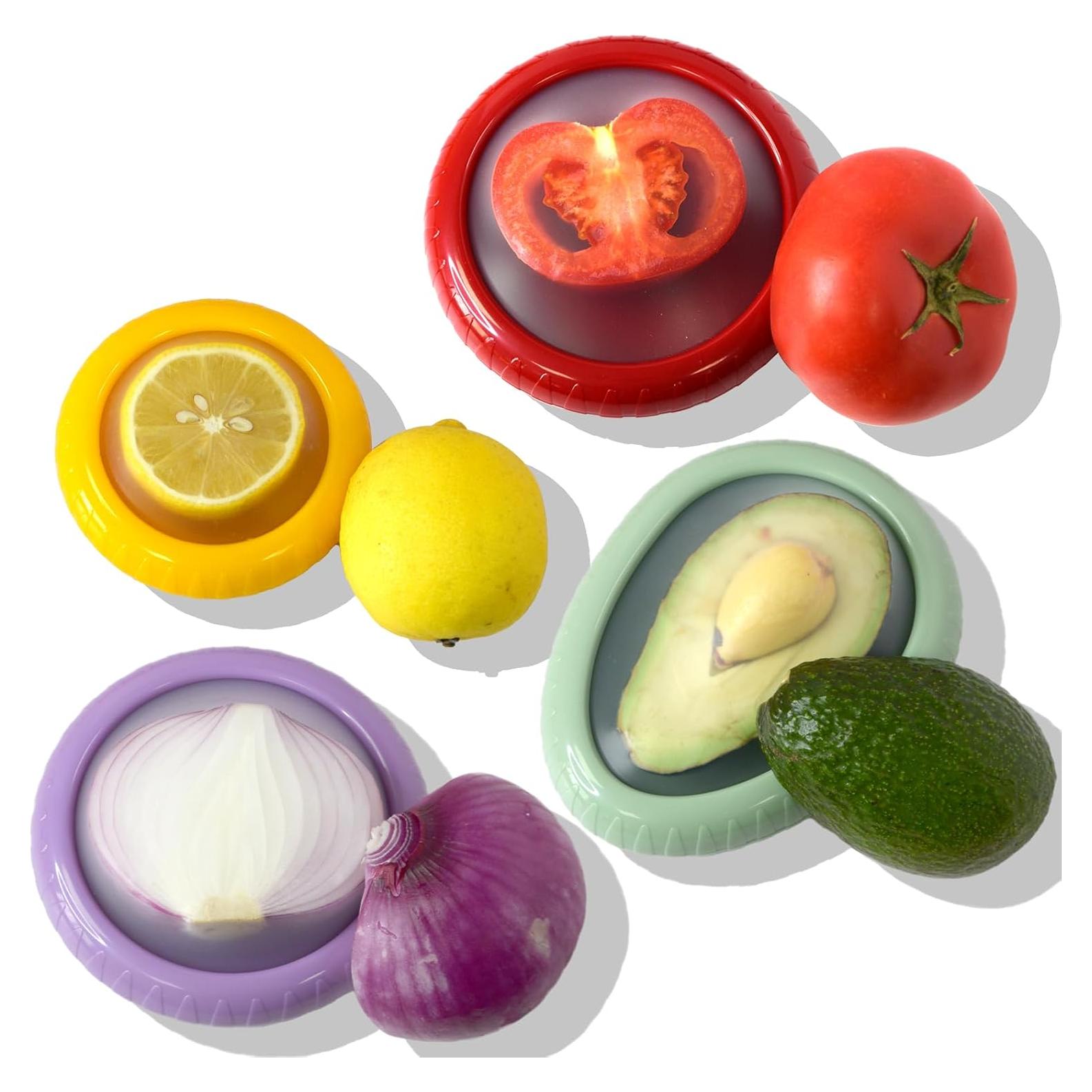 Contenedor de Almacenamiento de Frutas AWLGAK en Forma de Manzana